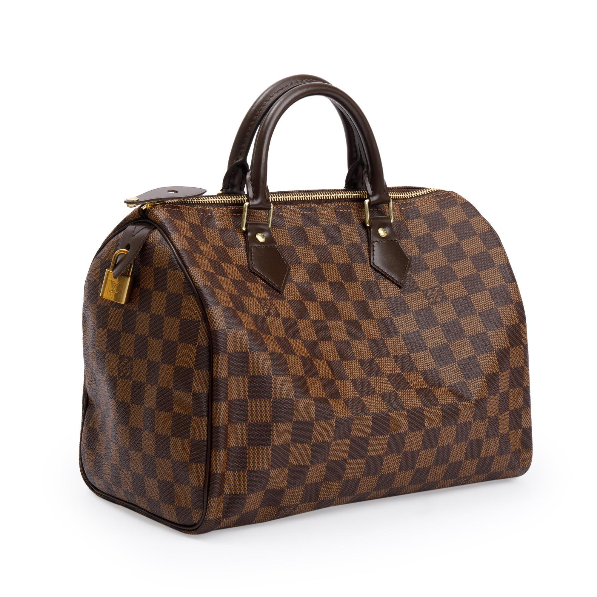 Louis Vuitton Damier Ebene Speedy 30 w/ Box