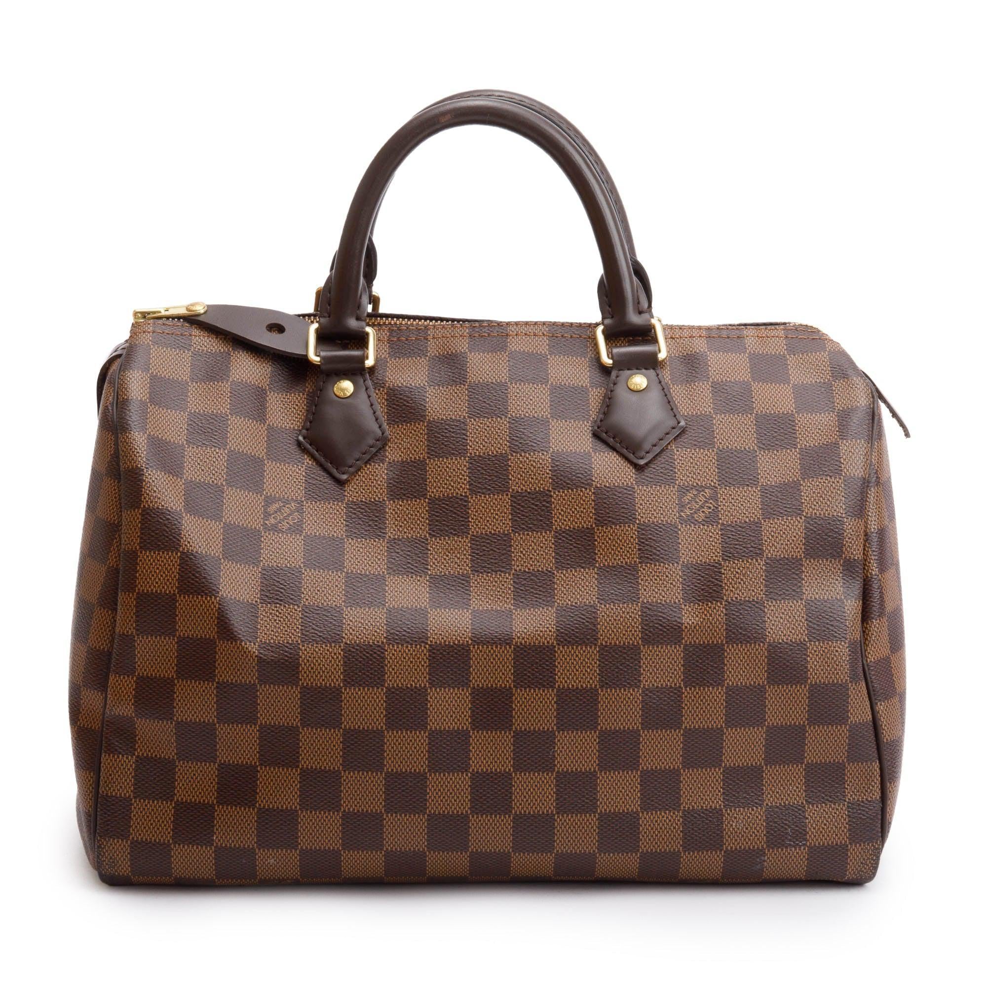 Louis Vuitton Damier Ebene Speedy 30 w/ Box