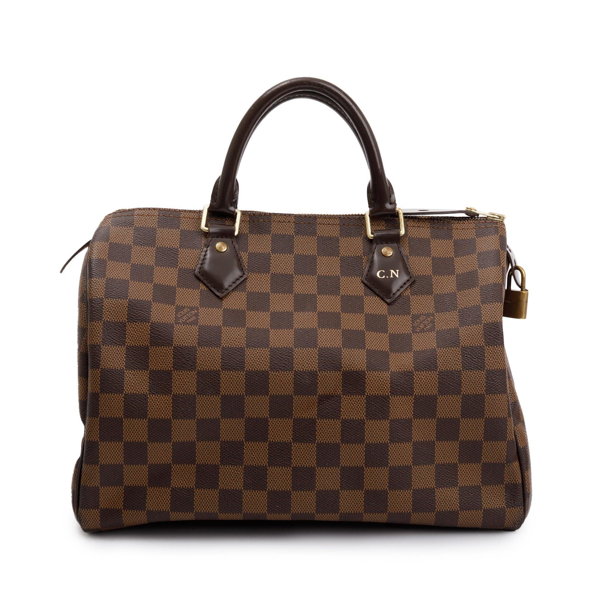 Louis Vuitton Damier Ebene Speedy 30