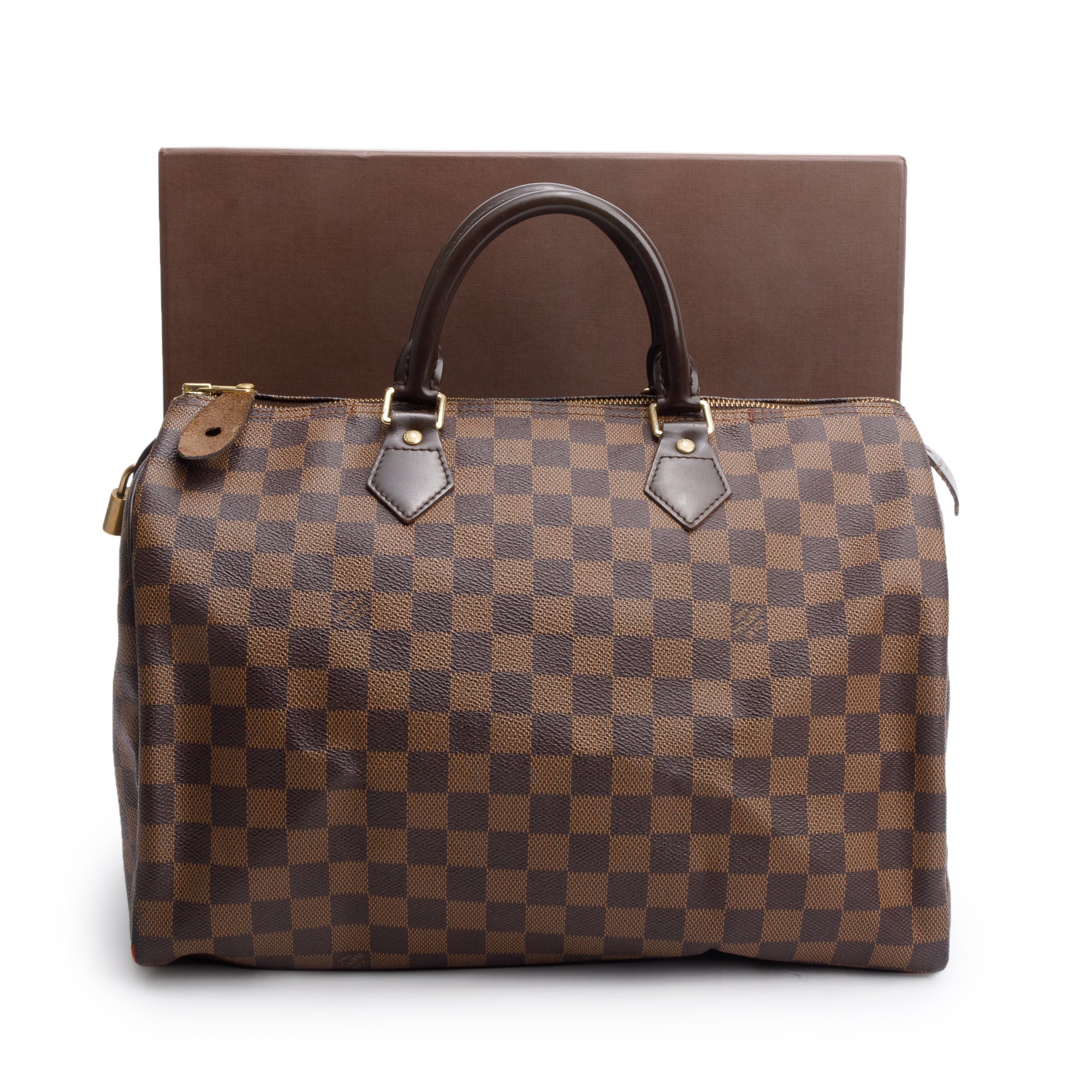 Louis Vuitton Damier Ebene Speedy 35 w/ Box