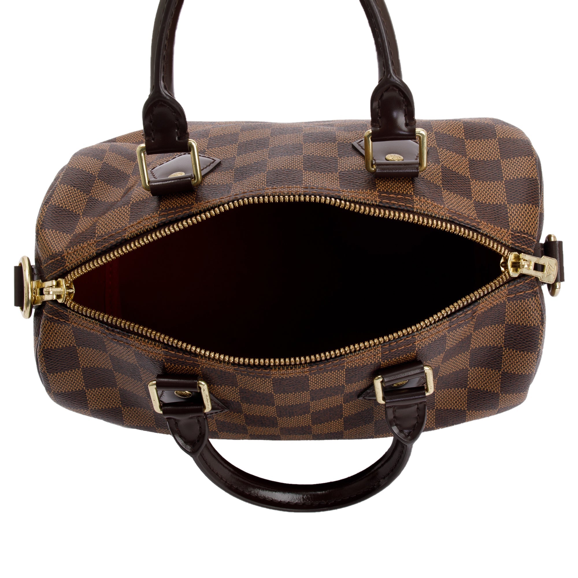 Louis Vuitton Damier Ebene Speedy Bandouliere 25