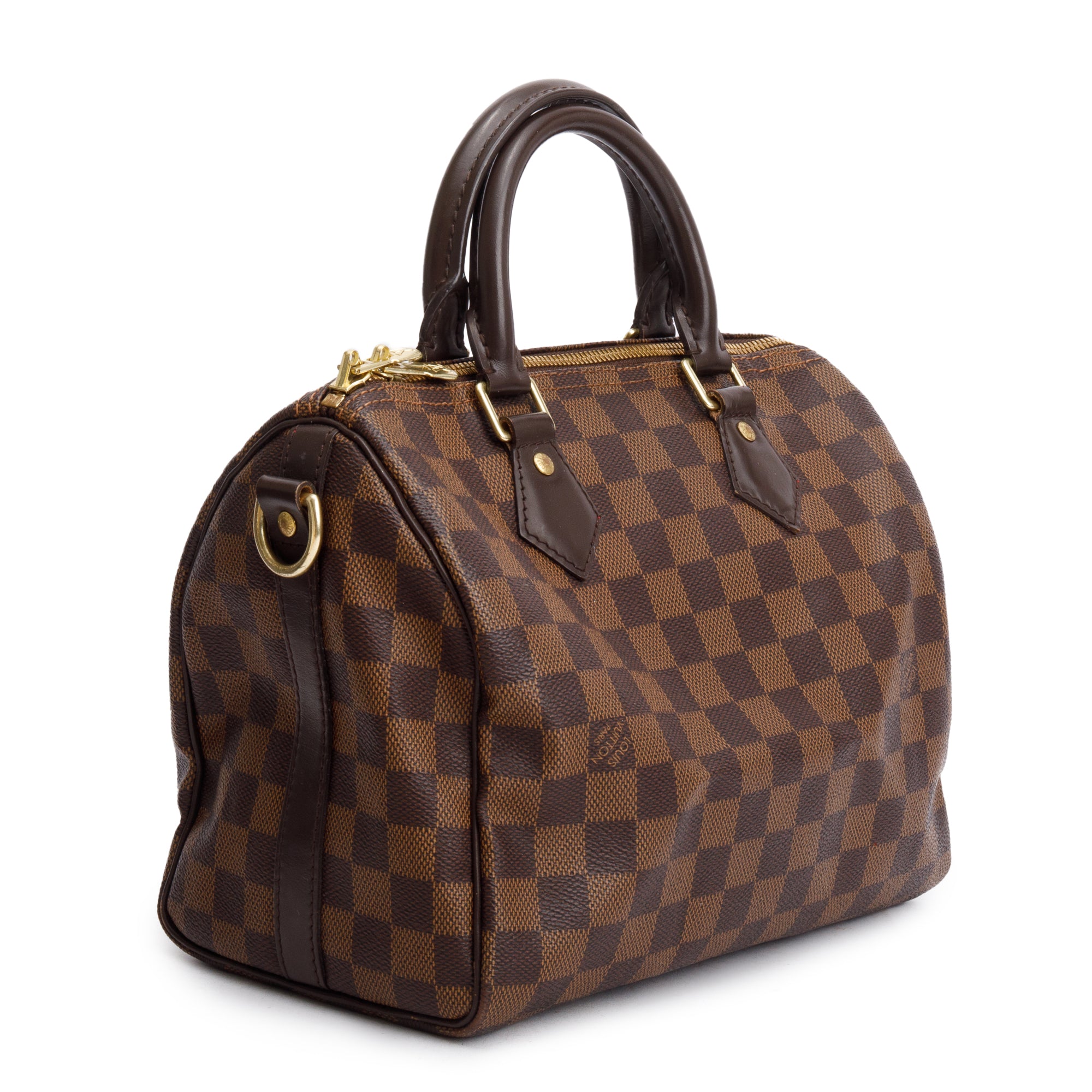 Louis Vuitton Damier Ebene Speedy Bandouliere 25