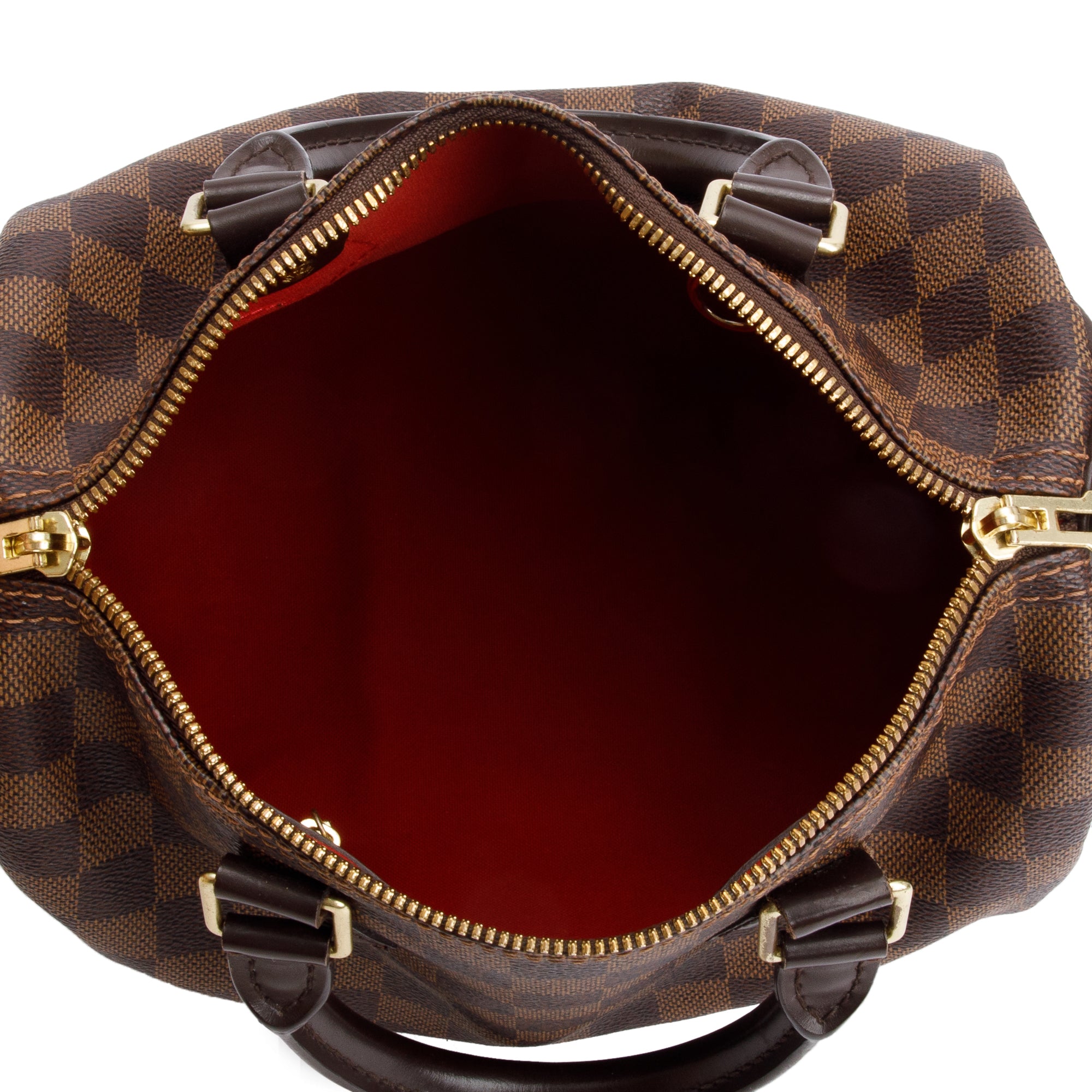 Louis Vuitton Damier Ebene Speedy Bandouliere 25