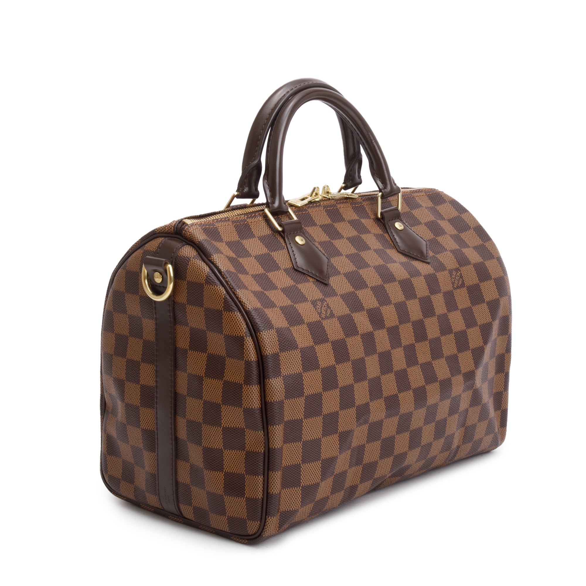 Louis Vuitton Damier Ebene Speedy Bandouliere 30 w/ Strap