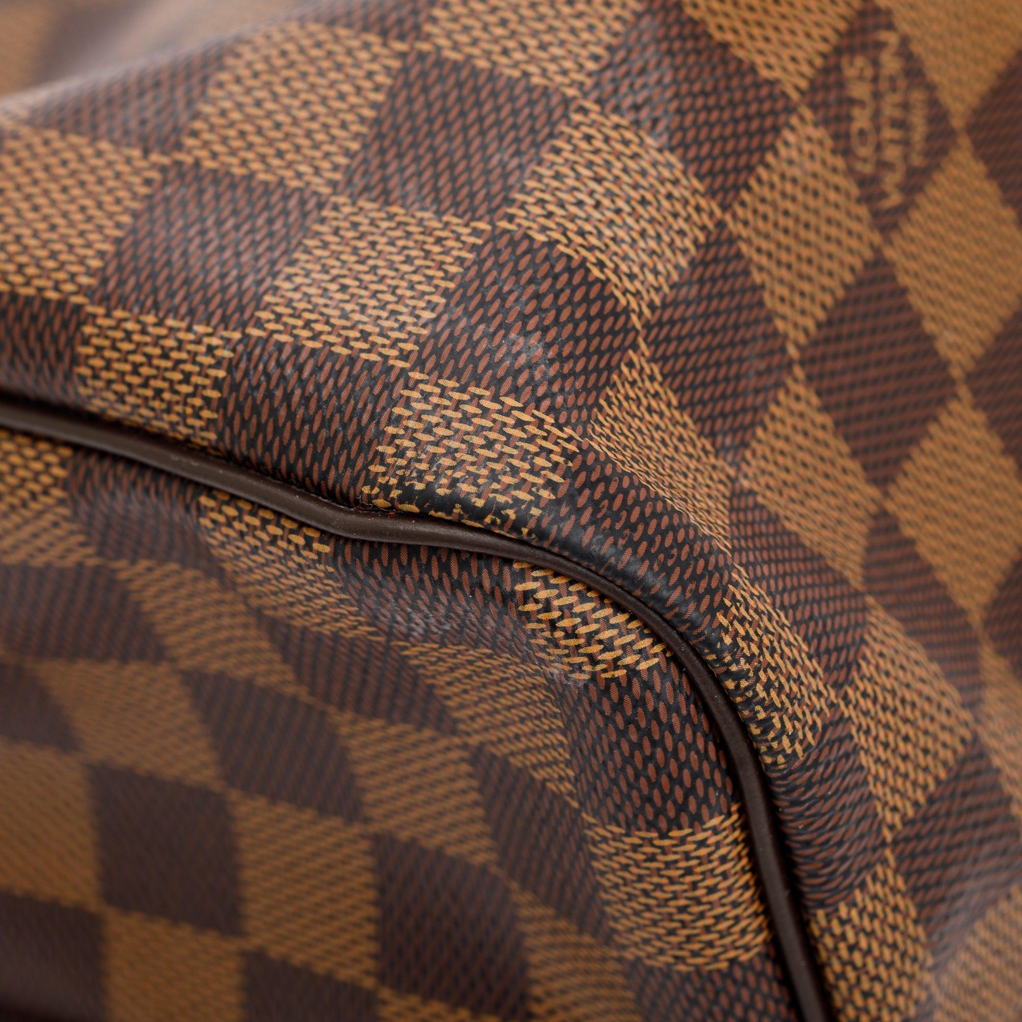 Louis Vuitton Damier Ebene Speedy Bandouliere 30 w/ Strap