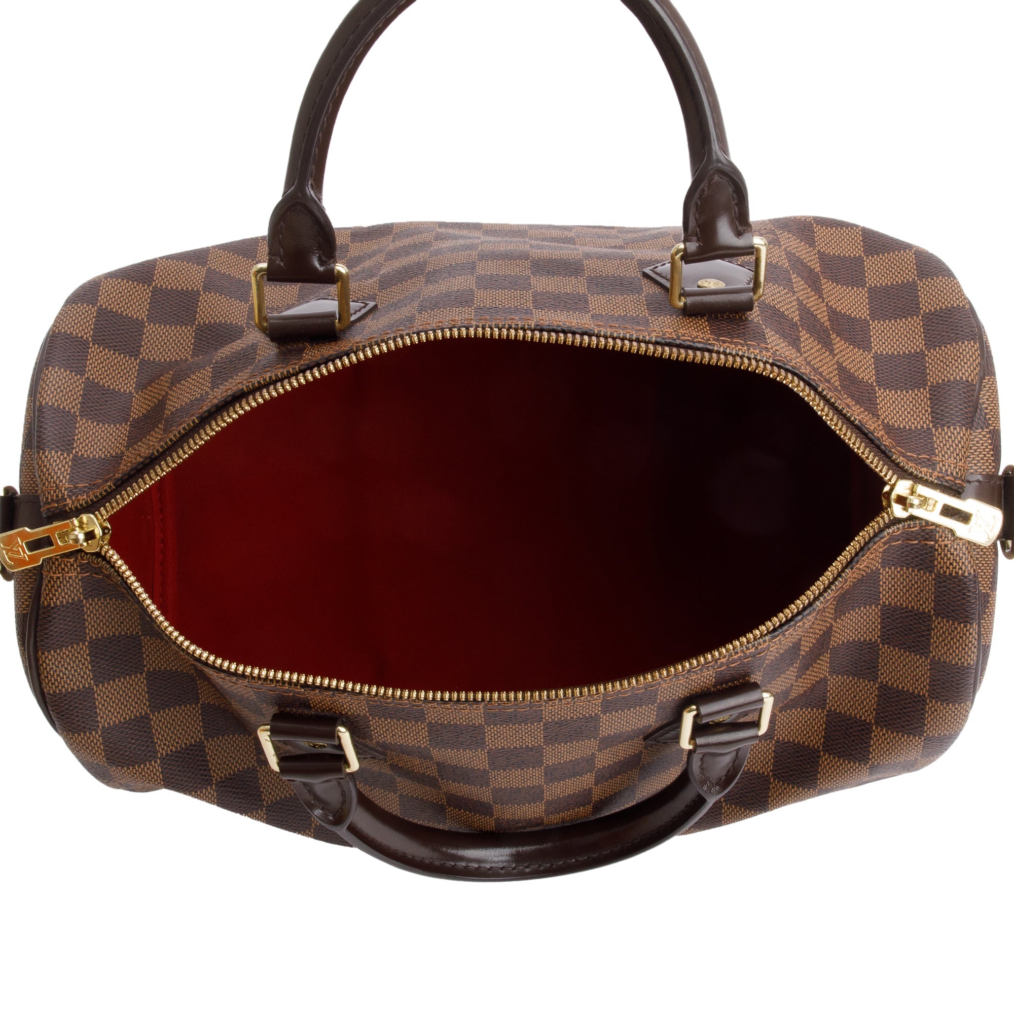 Louis Vuitton Damier Ebene Speedy Bandouliere 30 w/ Strap