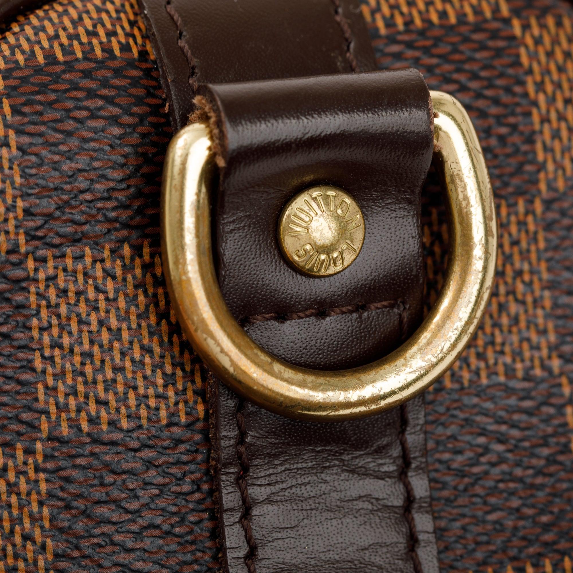 Louis Vuitton Damier Ebene Speedy Bandouliere 30 w/ Strap