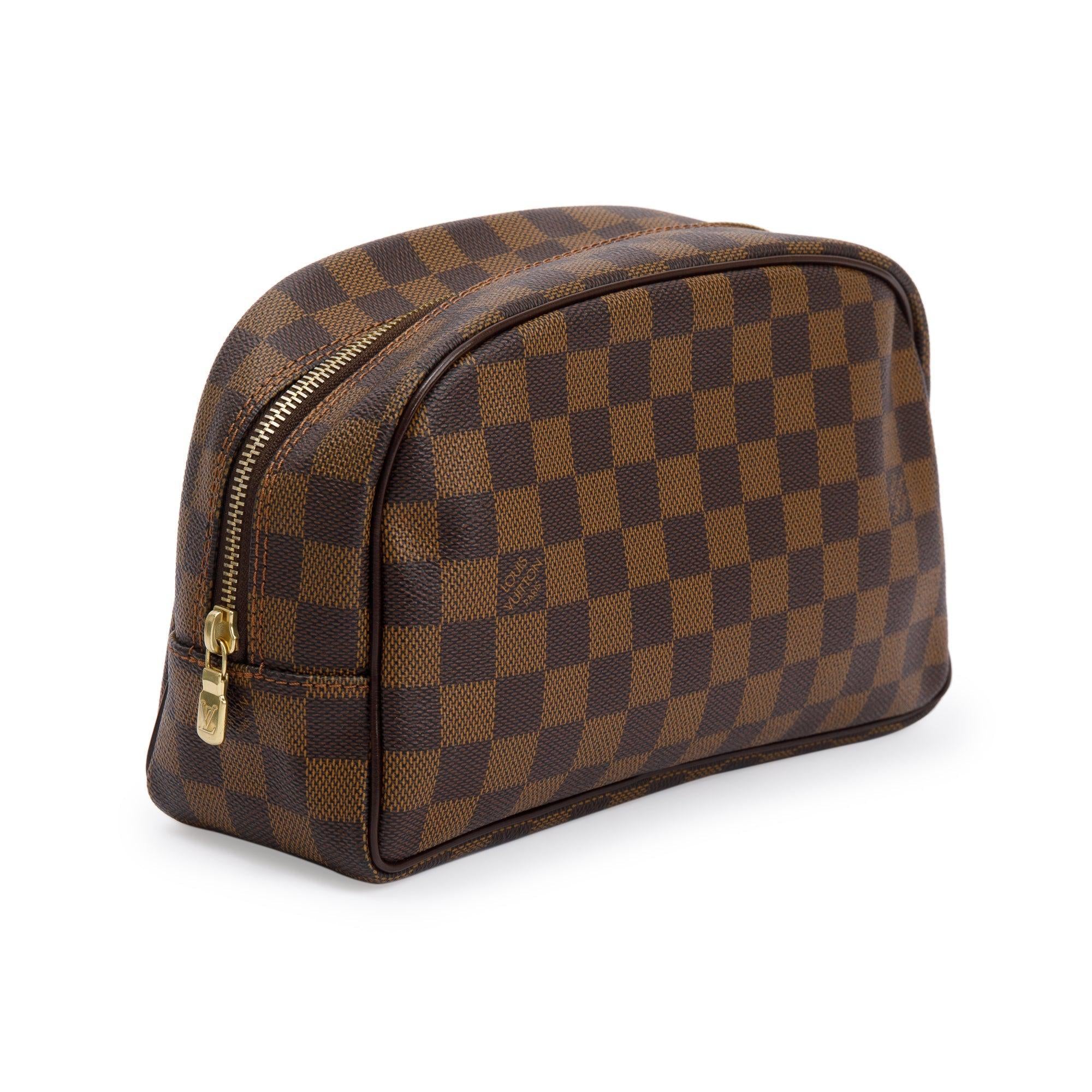 Louis Vuitton Damier Ebene Trousse Toiletry Pouch 25