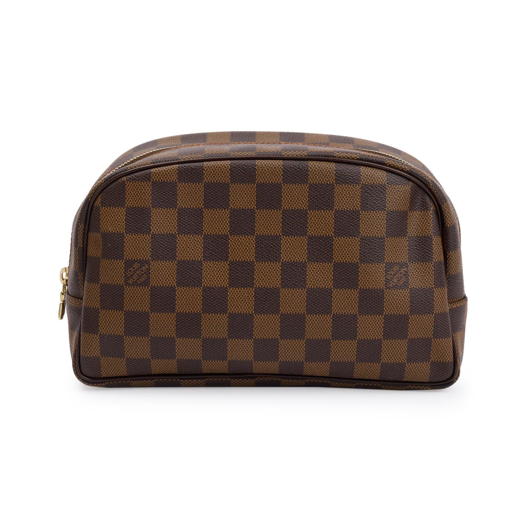 Louis Vuitton Damier Ebene Trousse Toiletry Pouch 25