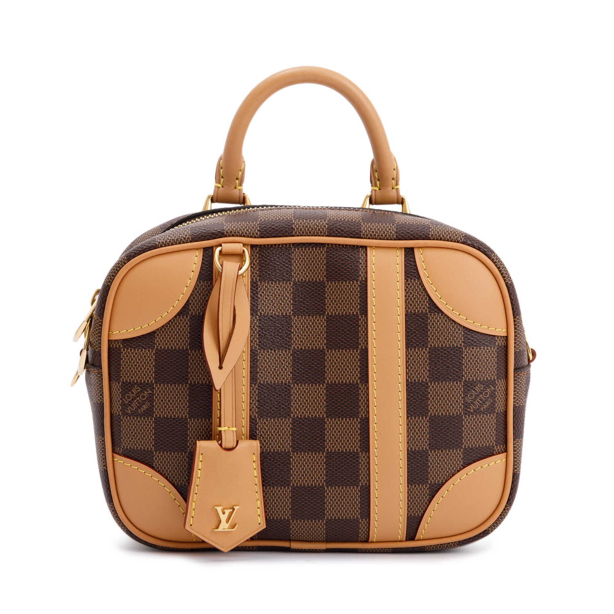 Louis Vuitton Damier Ebene Valisette Souple BB w/ Strap