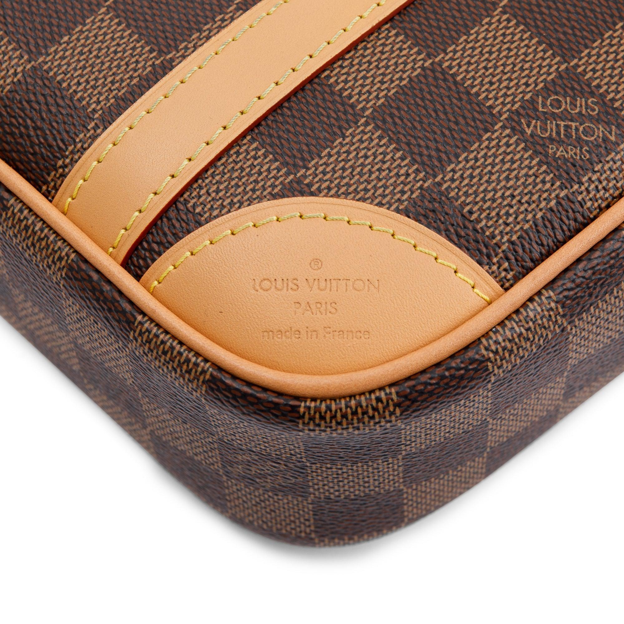 Louis Vuitton Damier Ebene Valisette Souple BB w/ Strap