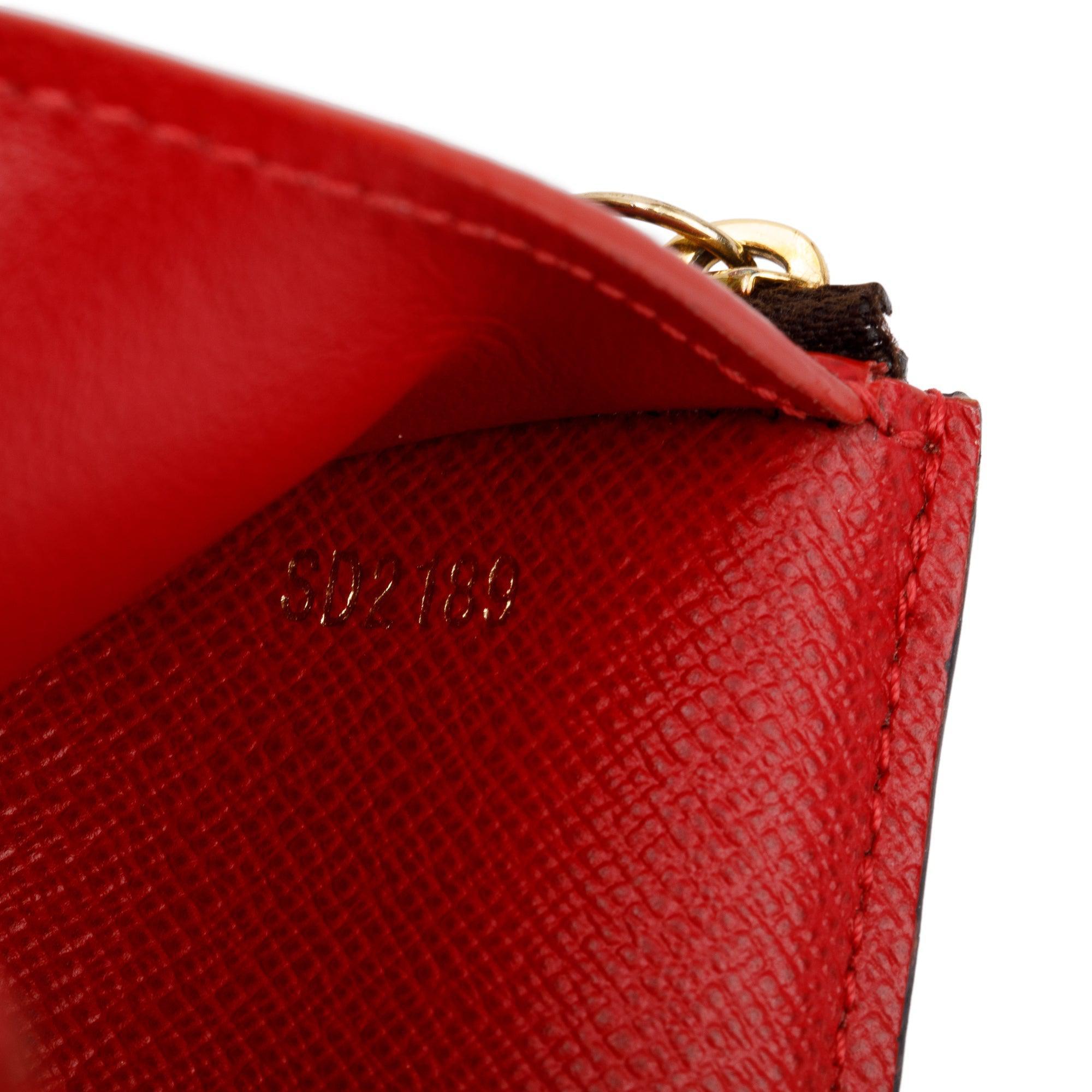 Louis Vuitton Damier Ebene Victorine Wallet w/ Box