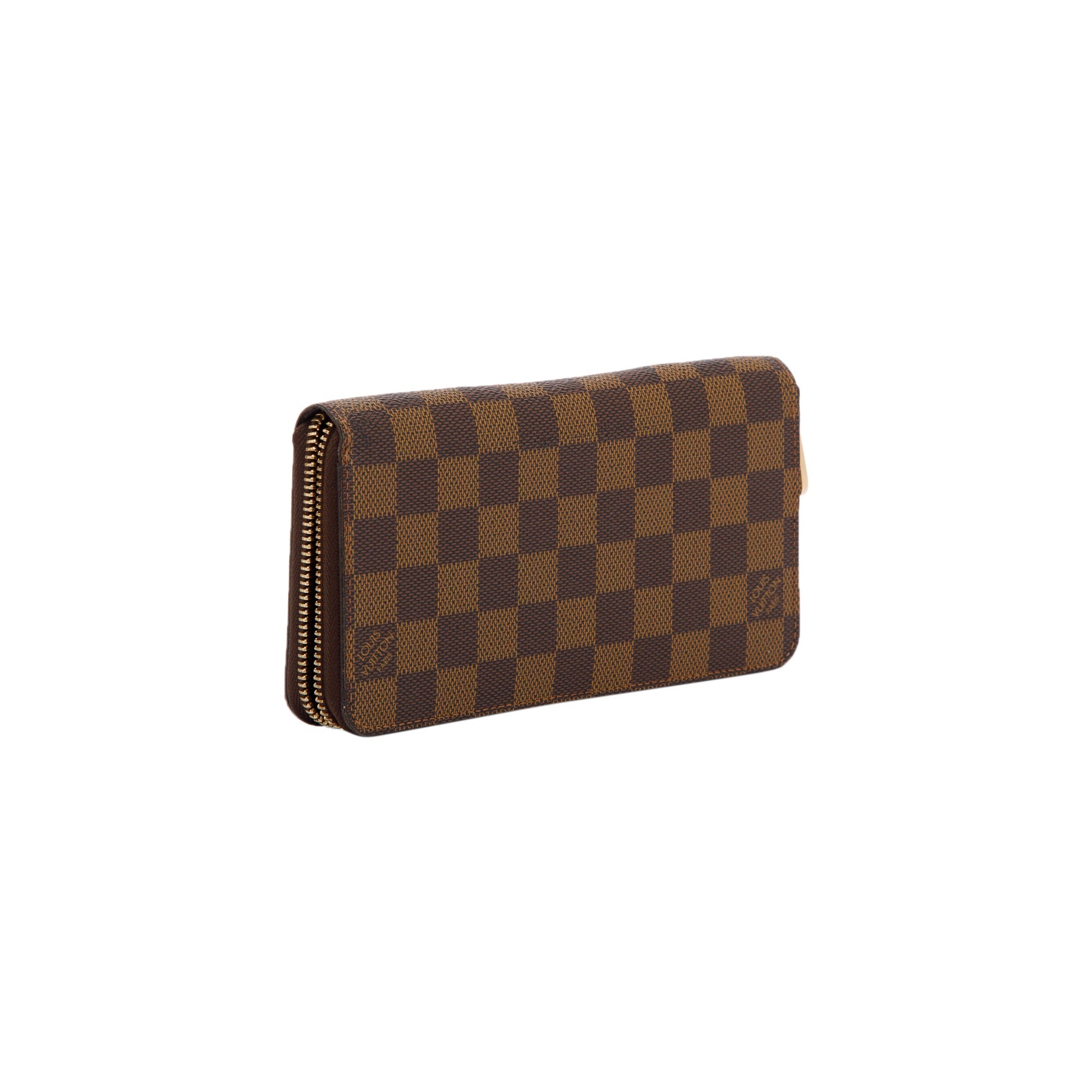 Louis Vuitton Damier Ebene Zippy Wallet w/ Box