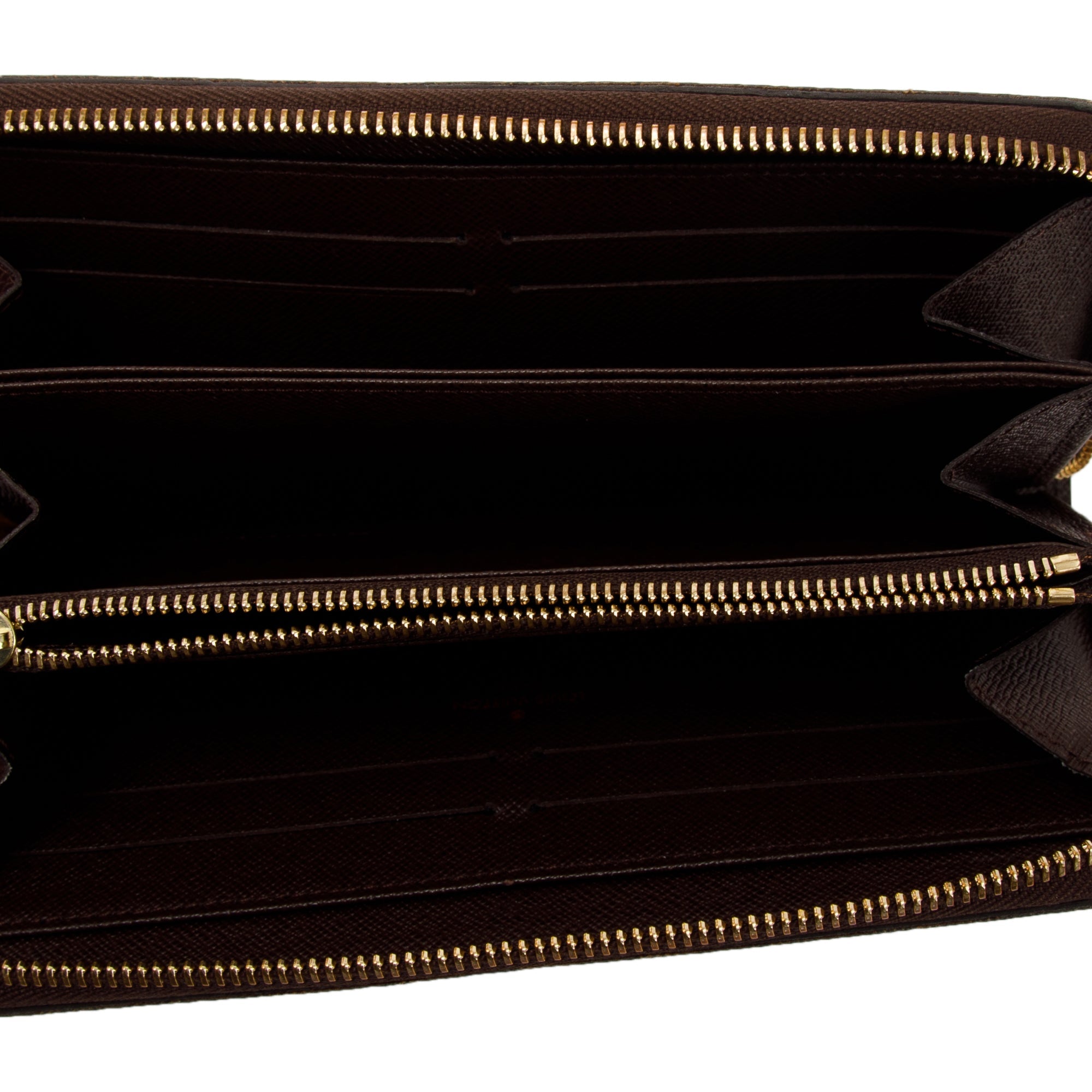 Louis Vuitton Damier Ebene Zippy Wallet w/ Box