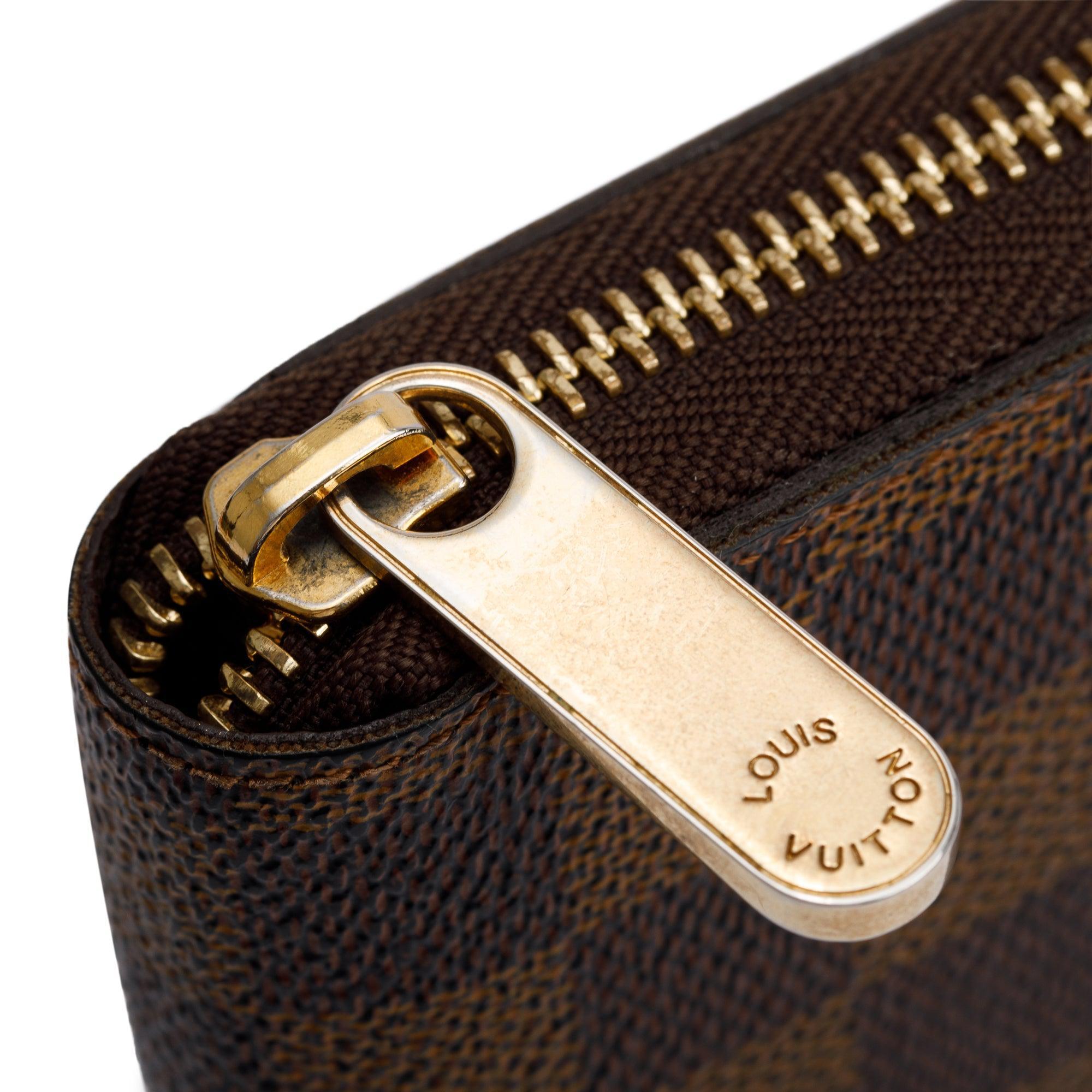 Louis Vuitton Damier Ebene Zippy Wallet w/ Box