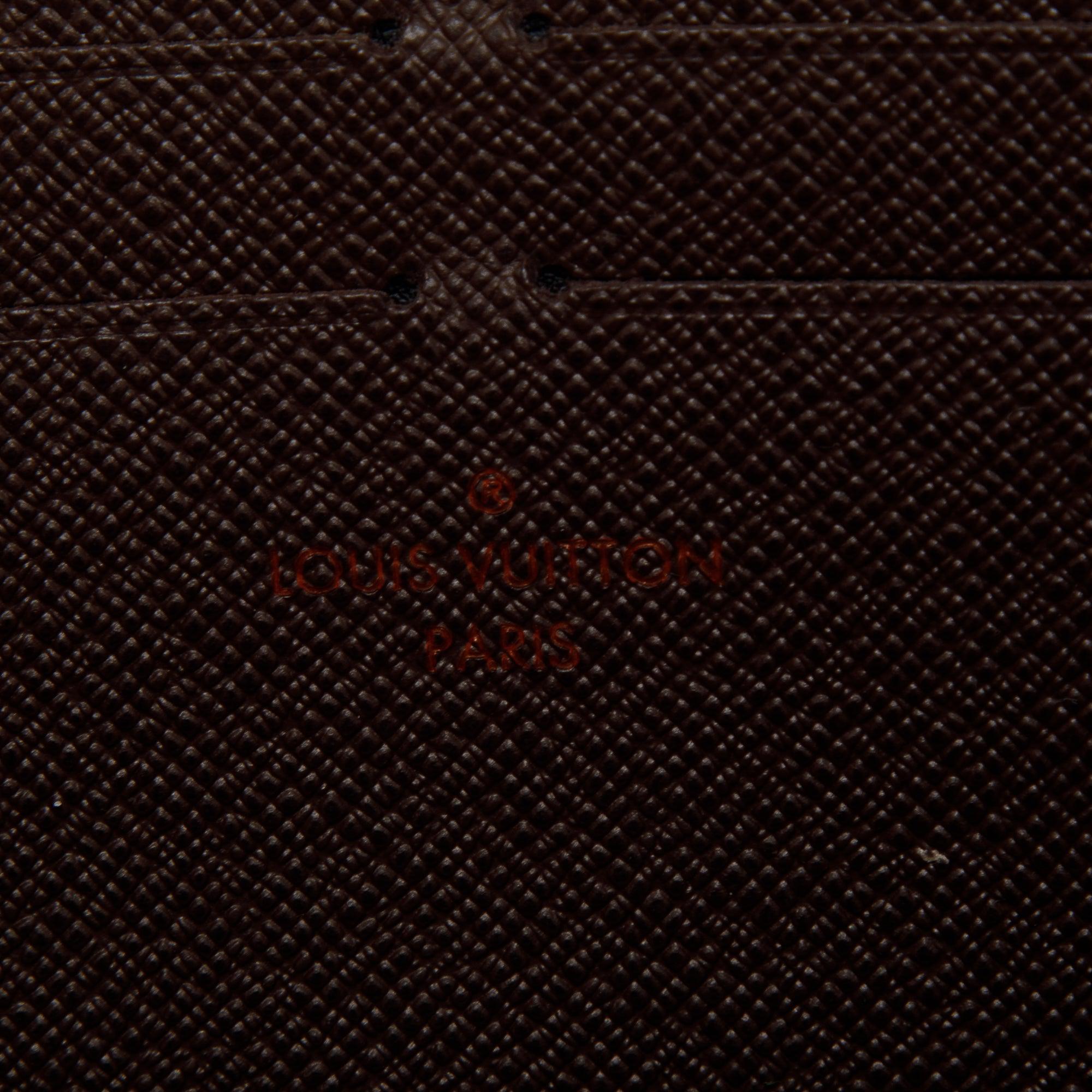 Louis Vuitton Damier Ebene Zippy Wallet w/ Box