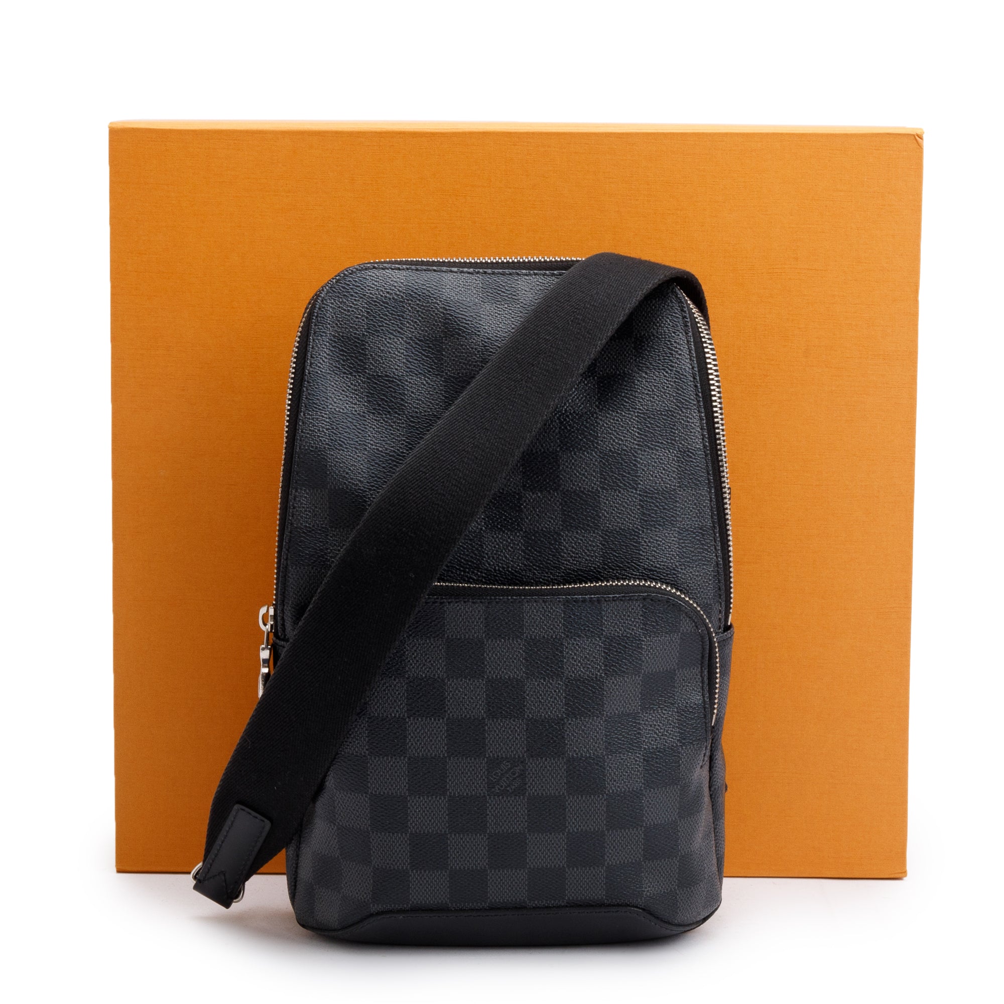 Louis Vuitton Damier Graphite Avenue Sling Bag NM w/ Box & Receipt