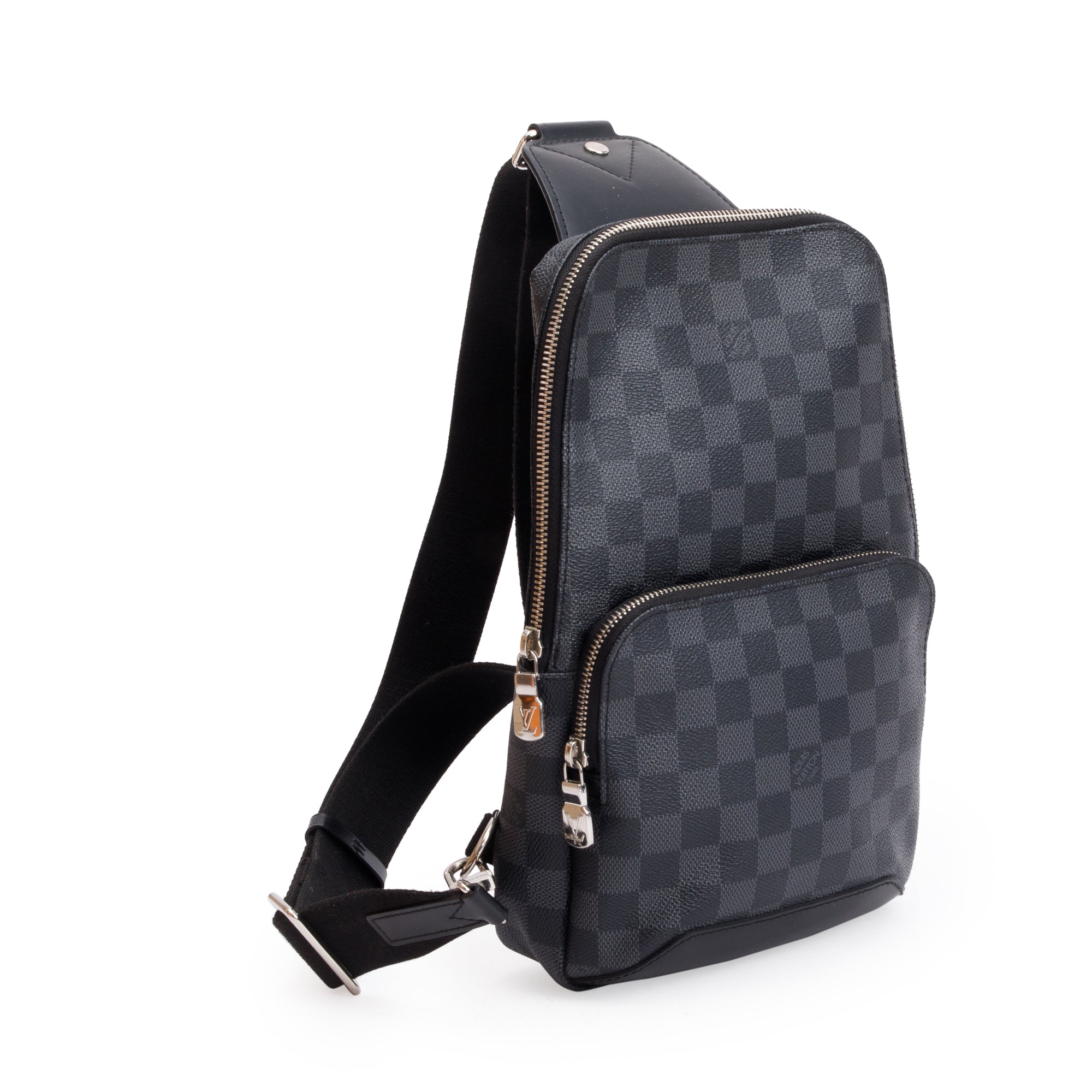 Louis Vuitton Damier Graphite Avenue Sling Bag w/ Box