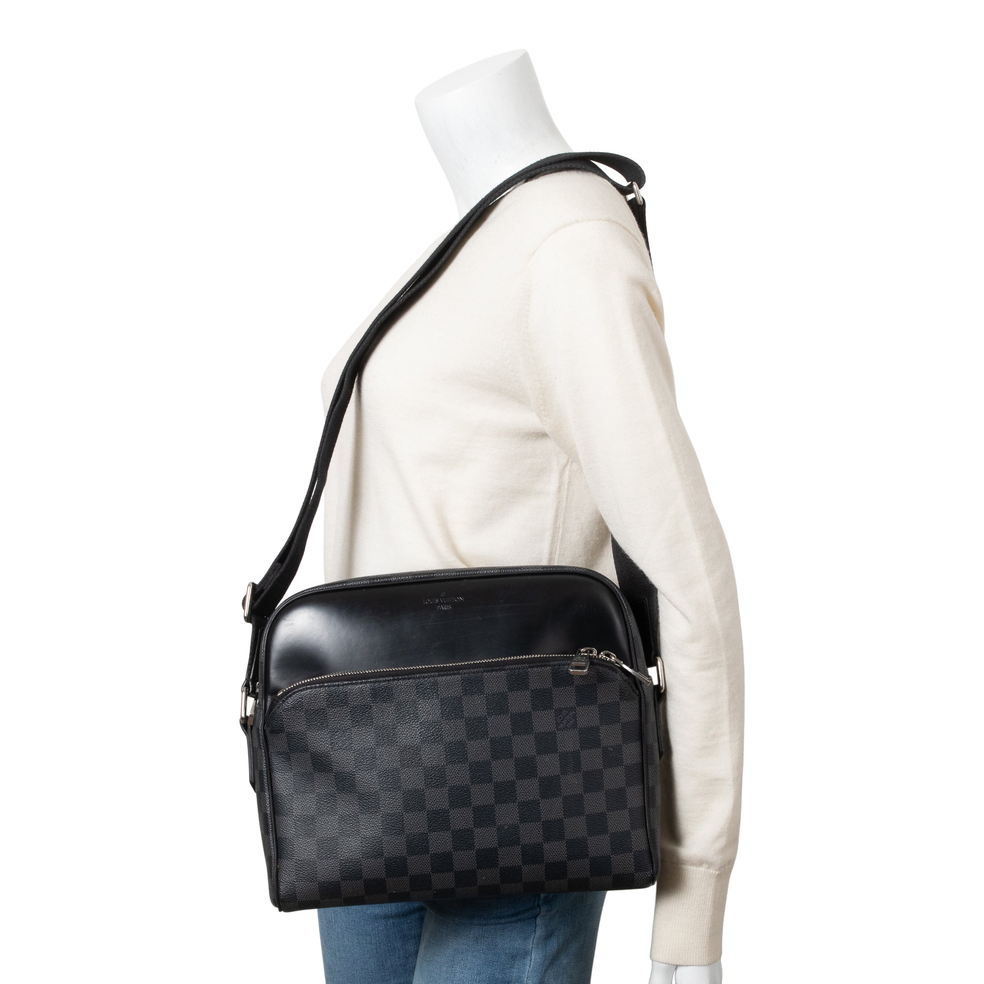Louis Vuitton Damier Graphite Dayton Reporter PM