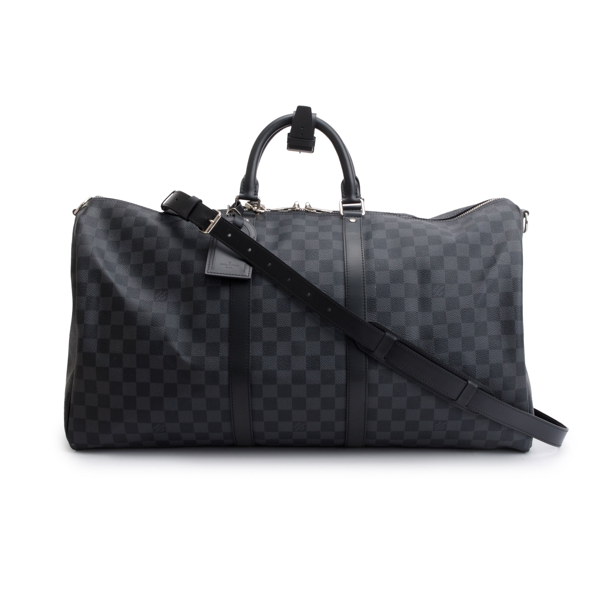 Louis Vuitton Damier Graphite Keepall Bandouliere 55