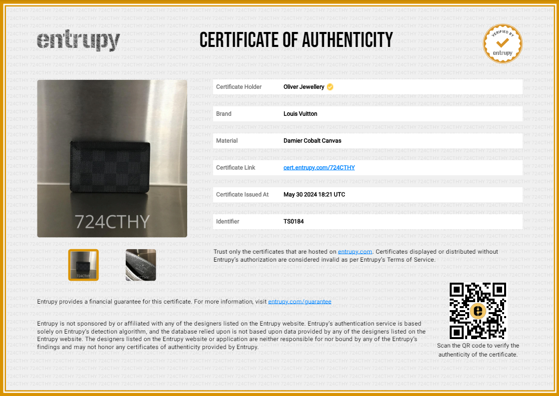 Louis Vuitton Damier Graphite Neo Porte-Cartes Card Holder w/ Box