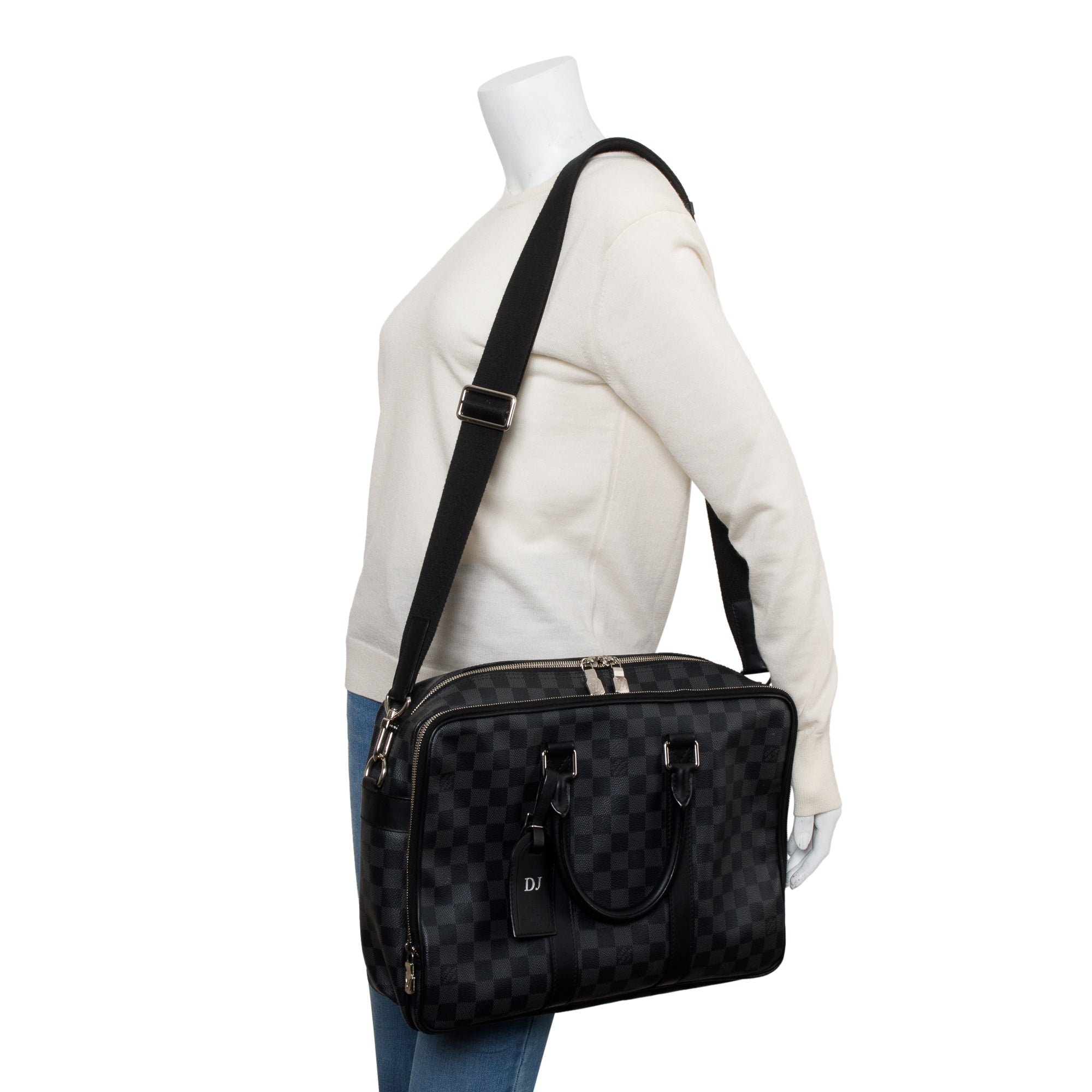 Louis Vuitton Damier Graphite Porte-Documents Voyage w/ Strap
