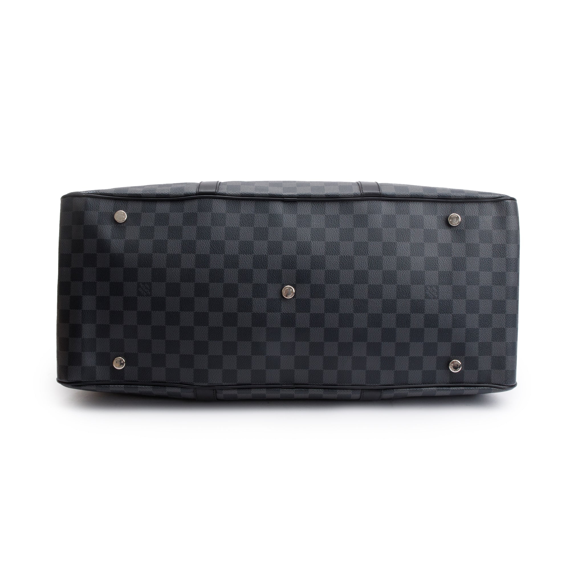 Louis Vuitton Damier Graphite Sac De Voyage Weekender Bag w/ Strap