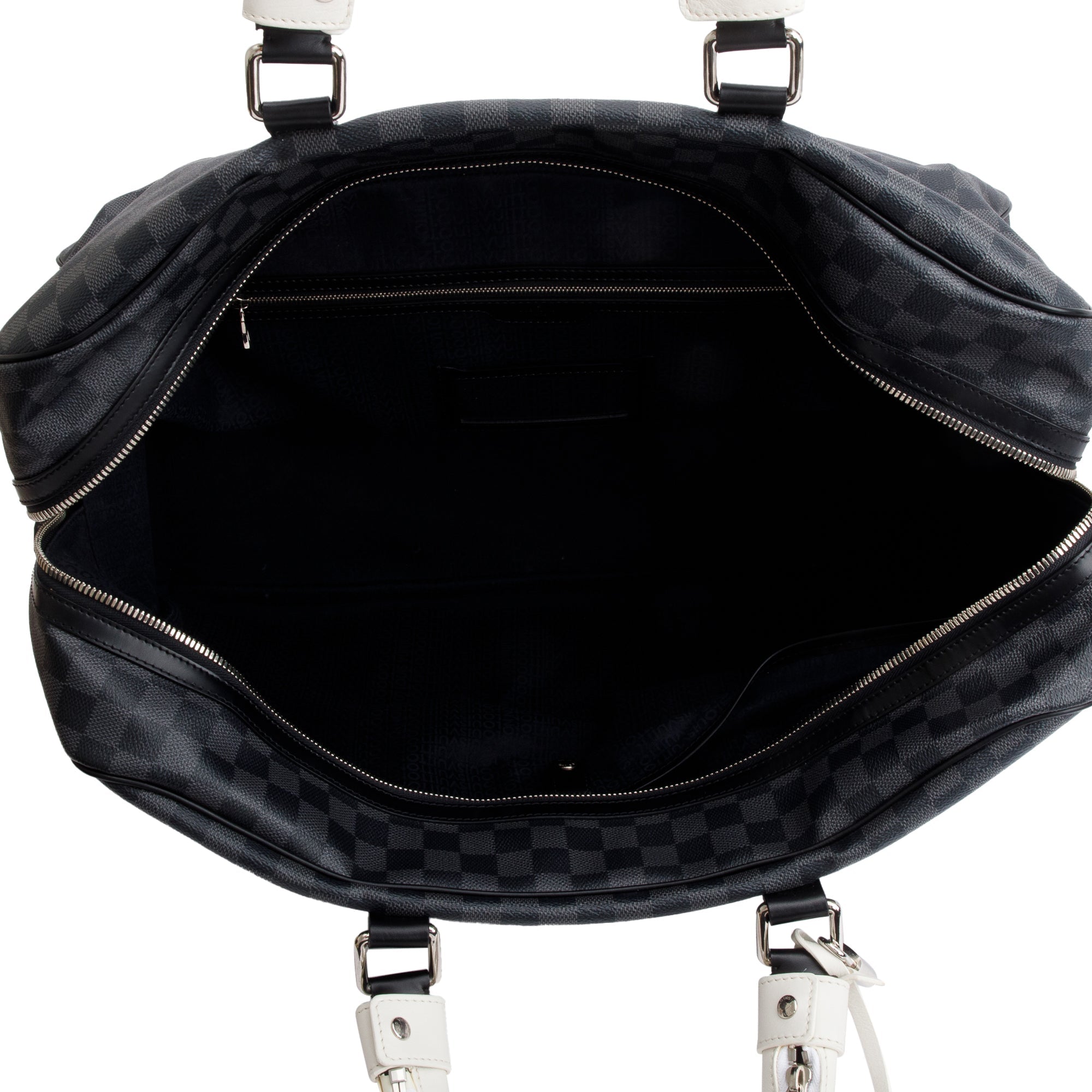 Louis Vuitton Damier Graphite Sac De Voyage Weekender Bag w/ Strap