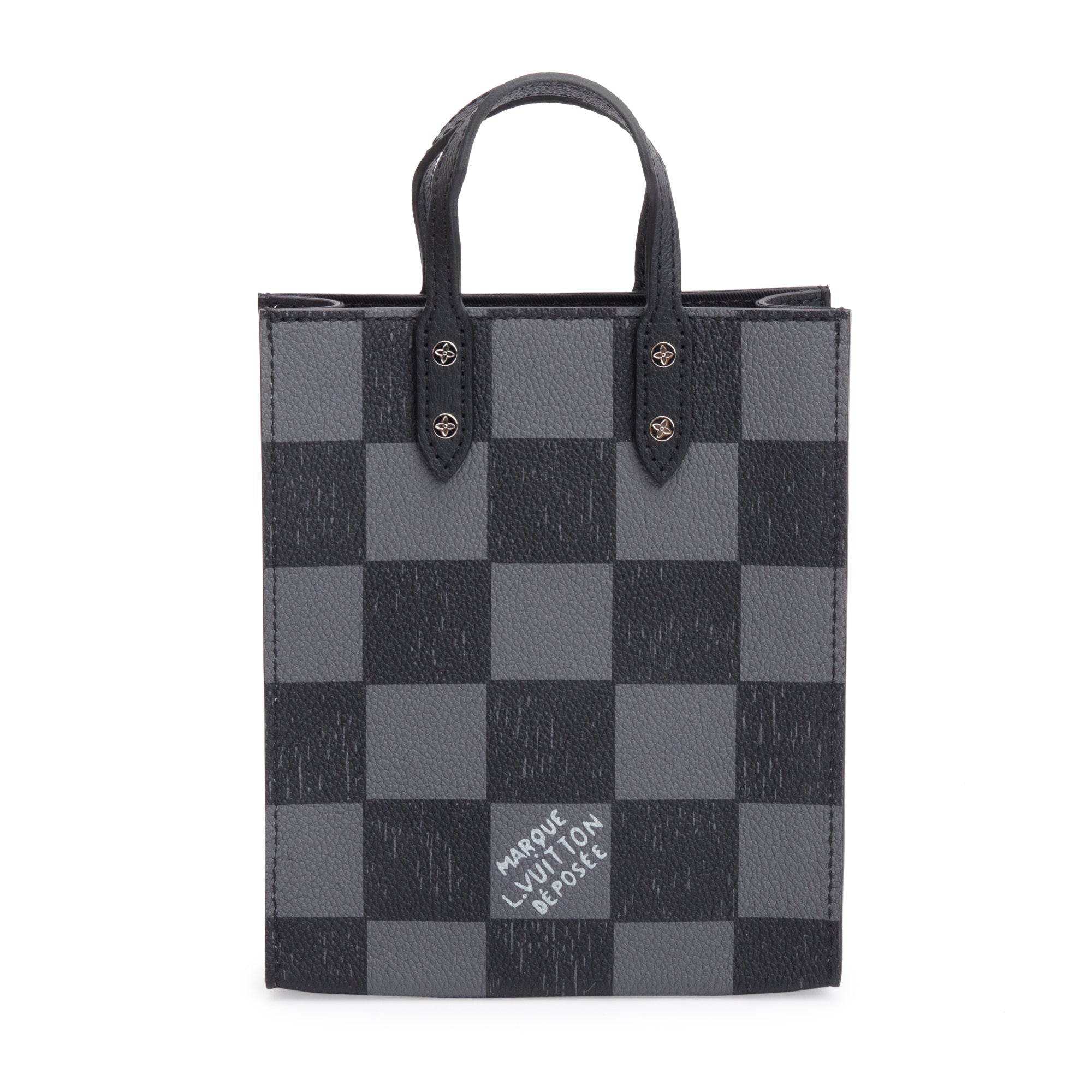 Louis Vuitton Damier Graphite Sac Plat XS w/ Strap