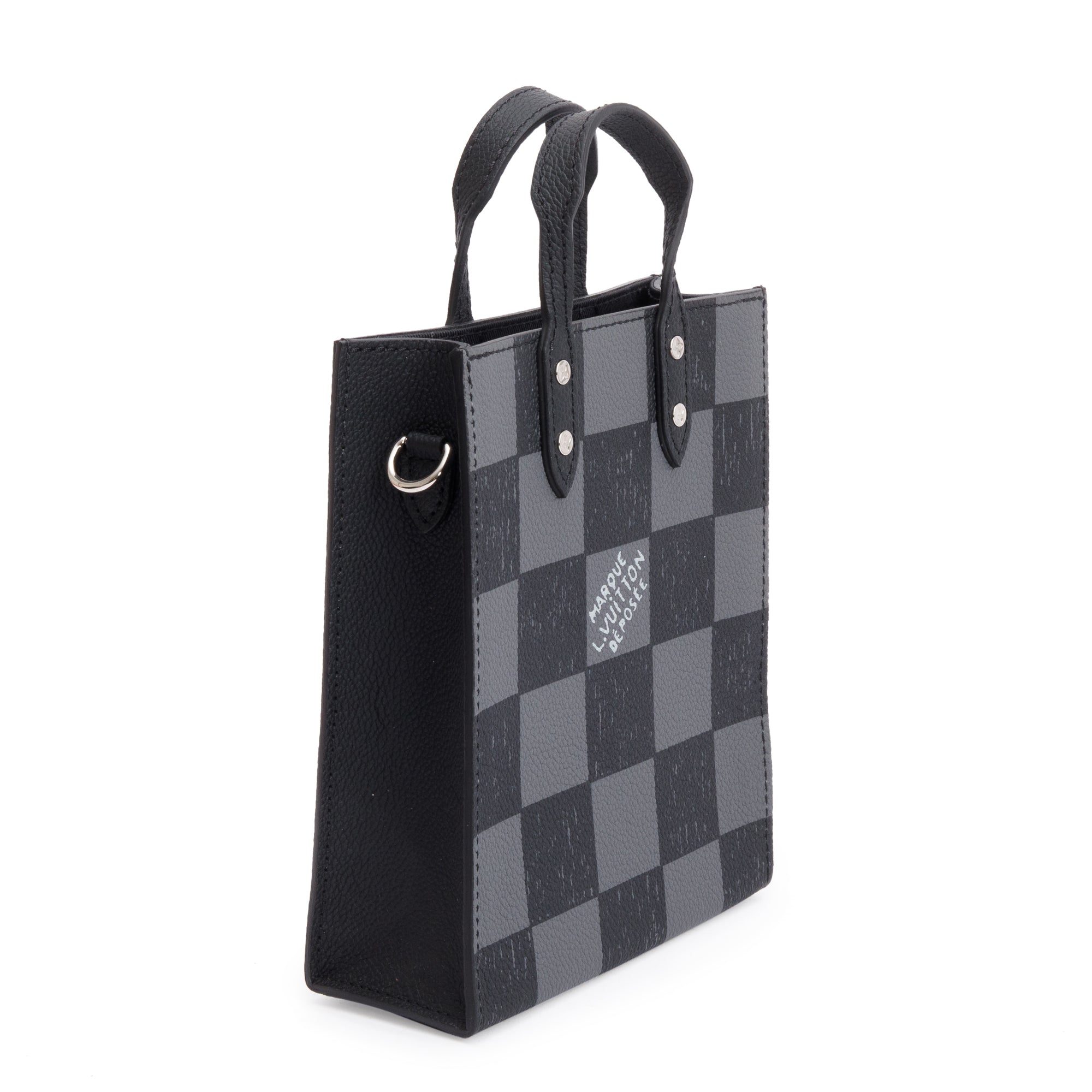 Louis Vuitton Damier Graphite Sac Plat XS w/ Strap