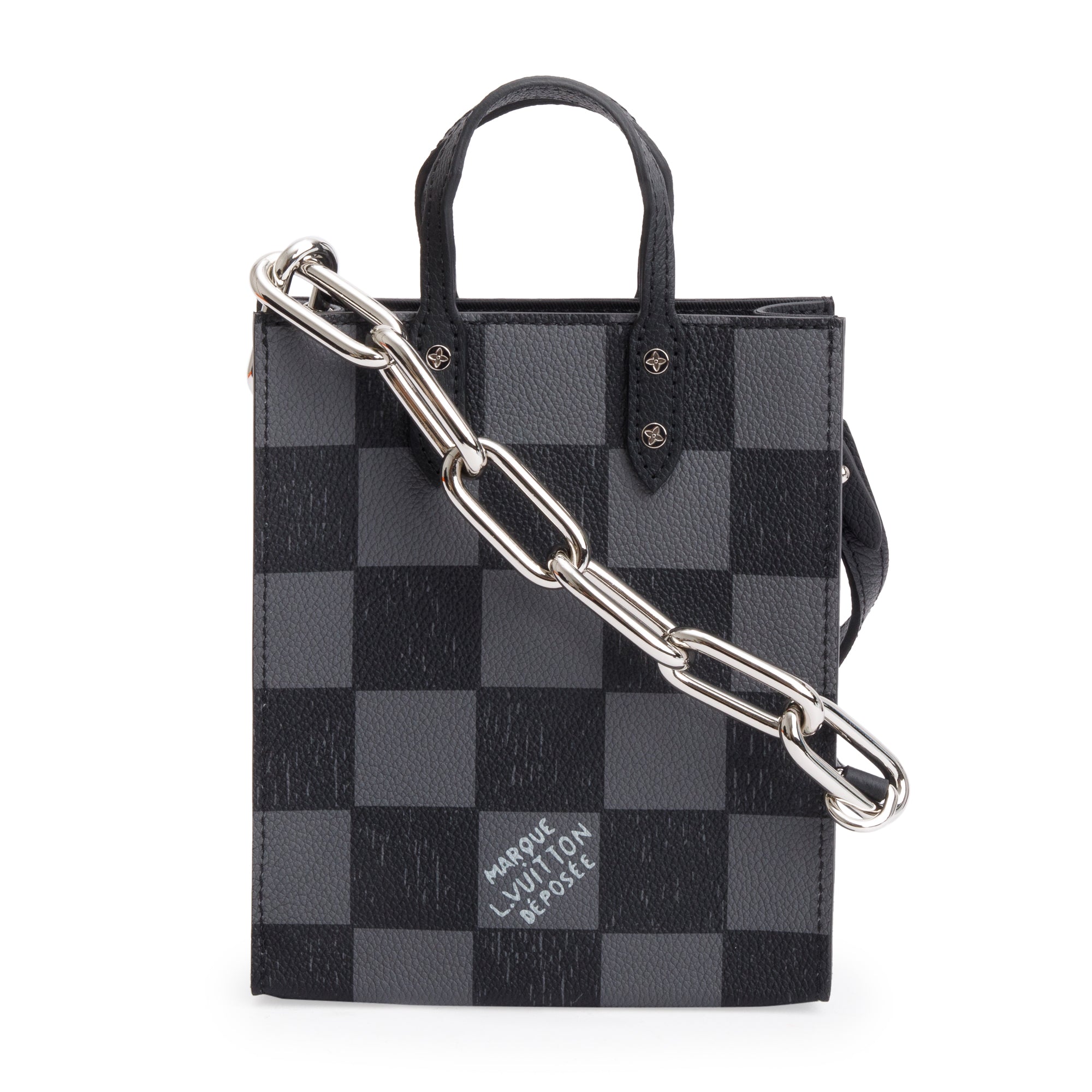 Louis Vuitton Damier Graphite Sac Plat XS w/ Strap