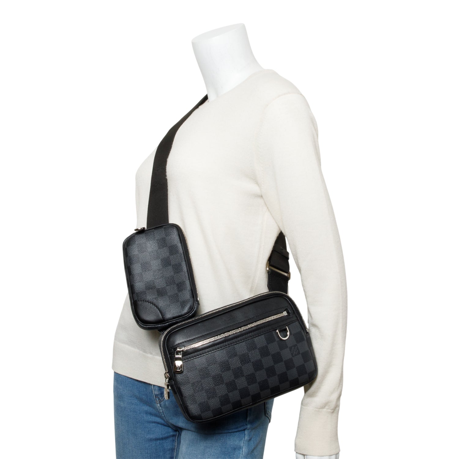 Louis Vuitton Damier Graphite Scott Messenger Bag