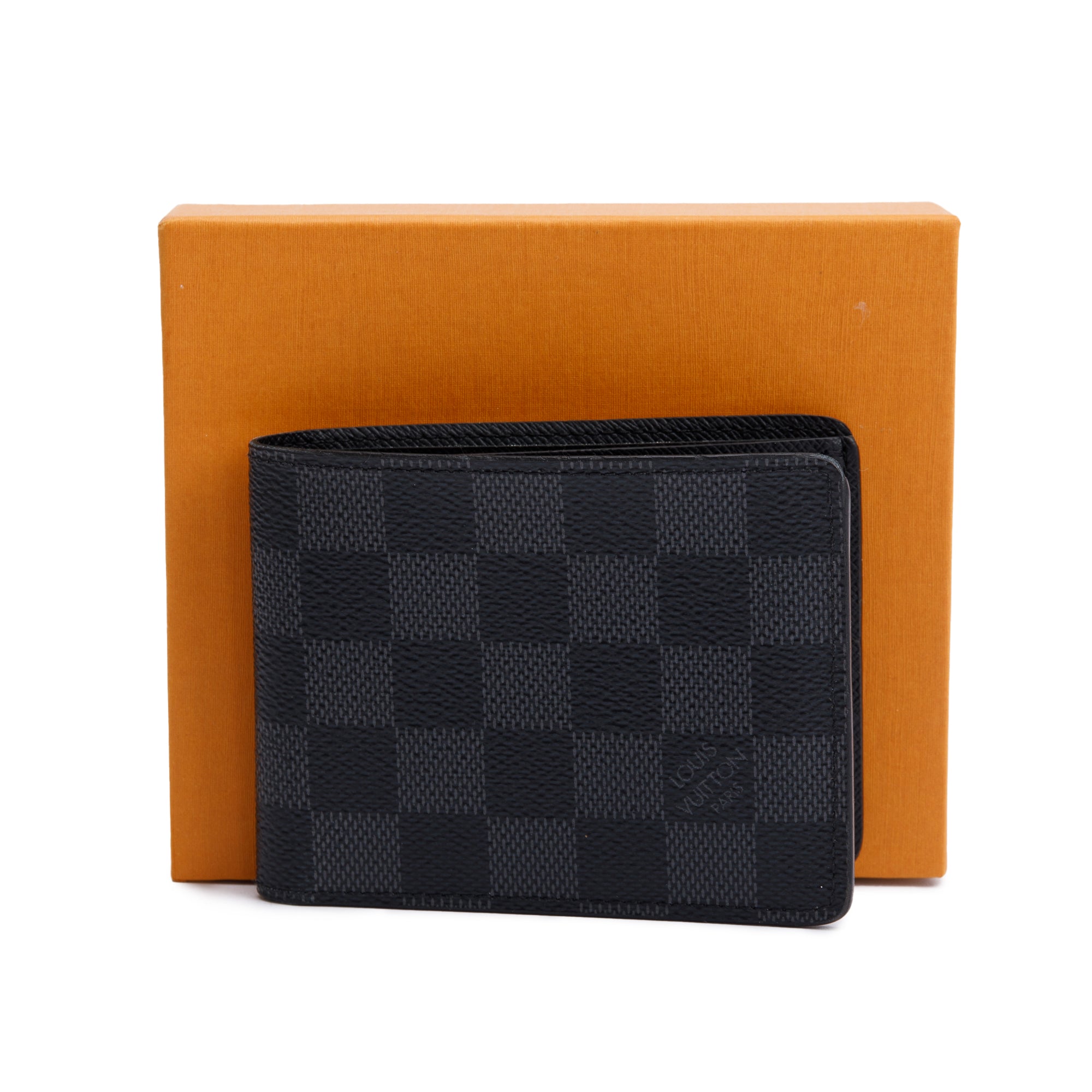 Louis Vuitton Damier Graphite Slender Wallet w/ Box