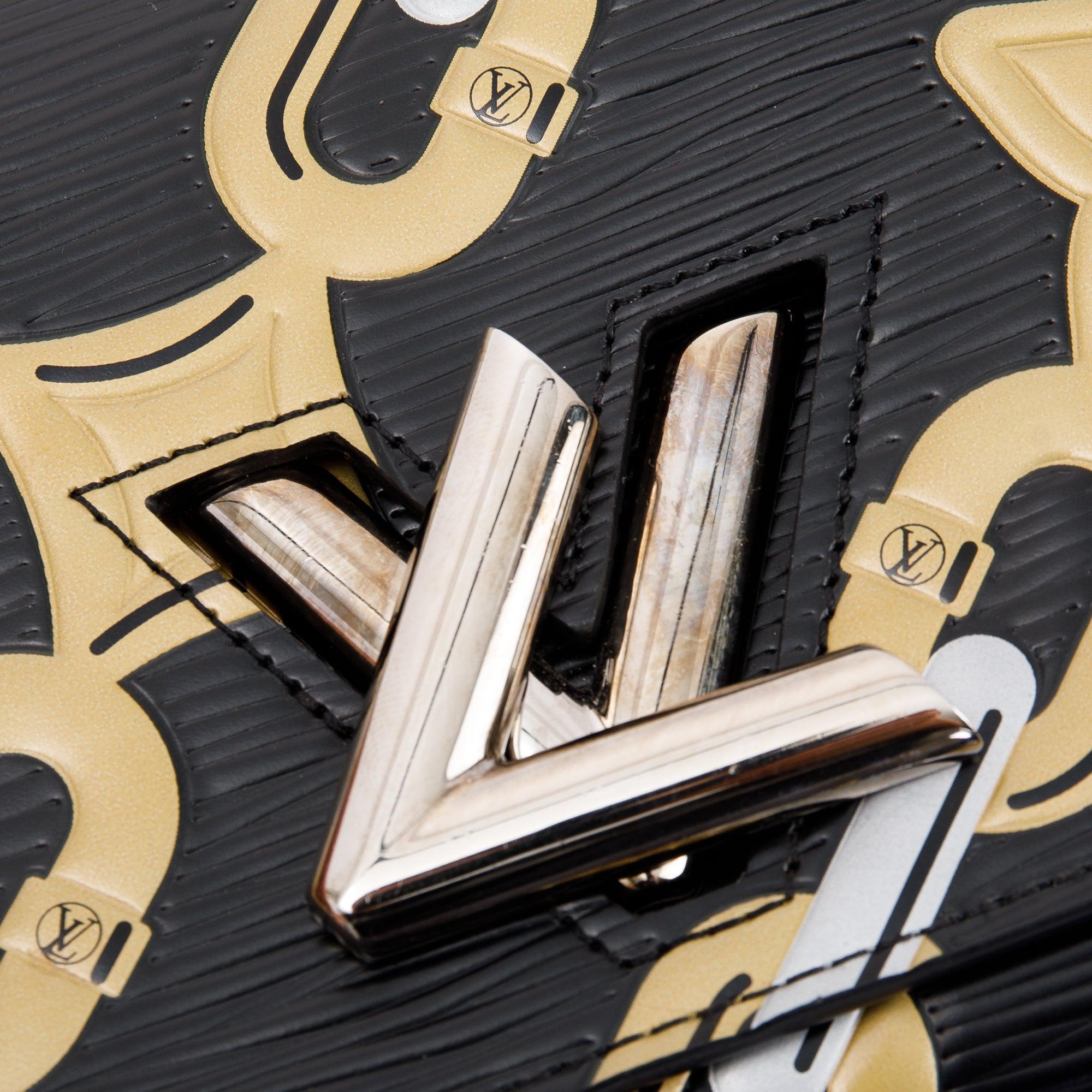 Louis Vuitton Epi Chain Flower Twist Chain Wallet