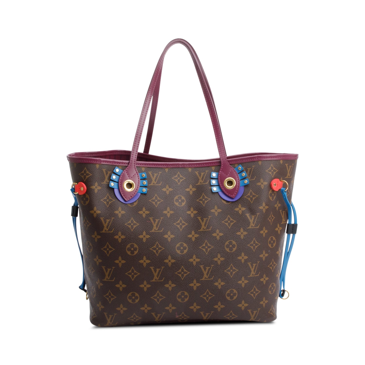 Louis Vuitton Flamingo Monogram Totem Neverfull MM w/ Pouch