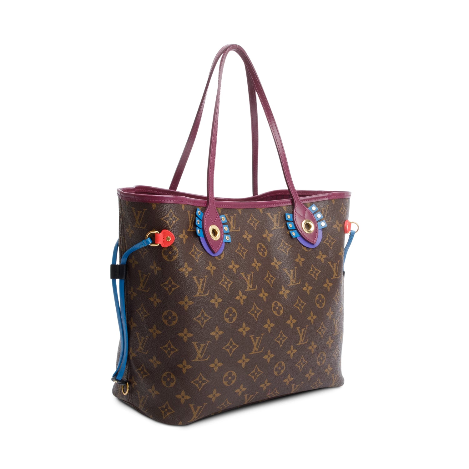 Louis Vuitton Flamingo Monogram Totem Neverfull MM w/ Pouch