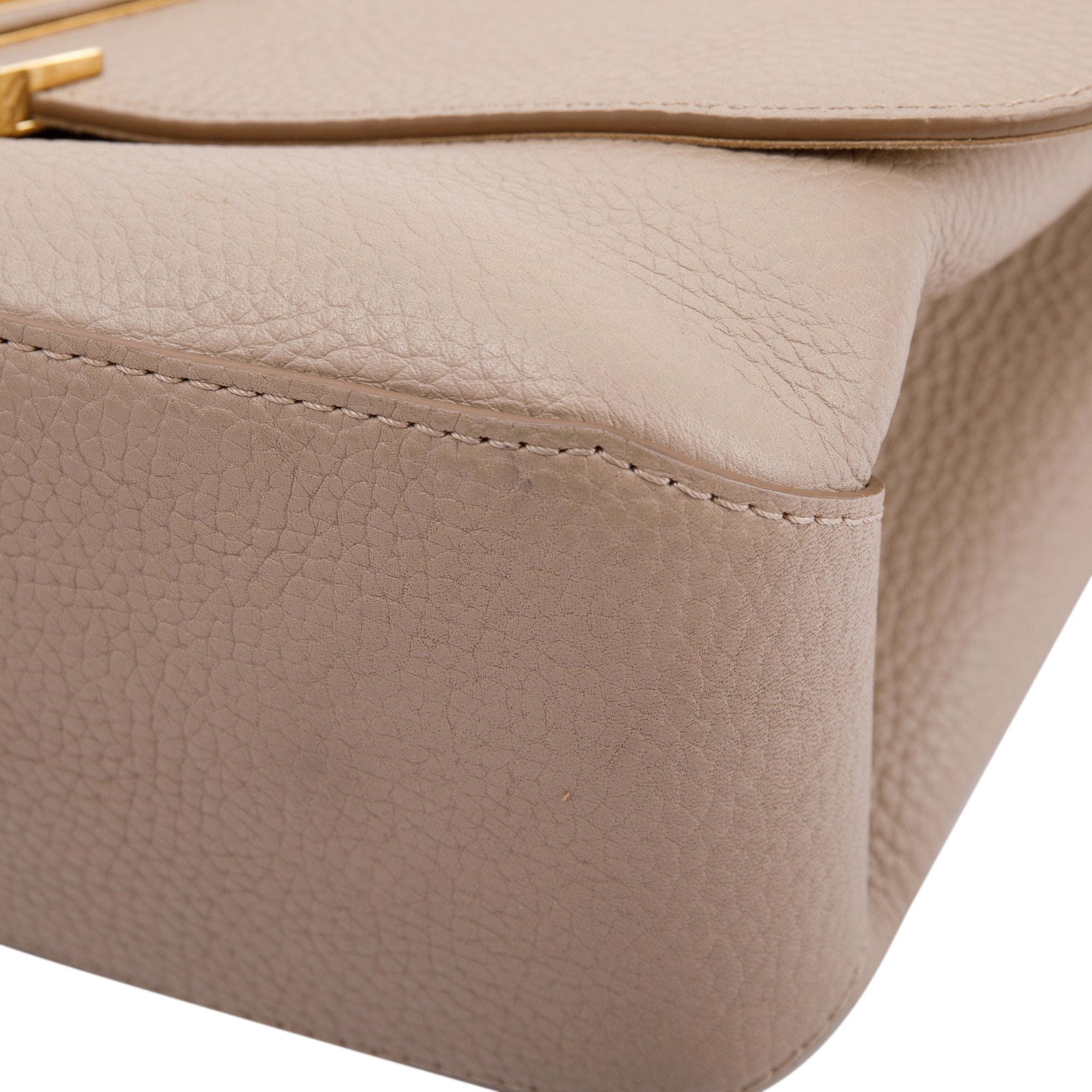 Louis Vuitton Galet Taurillon Leather Volta Bag w/ Strap