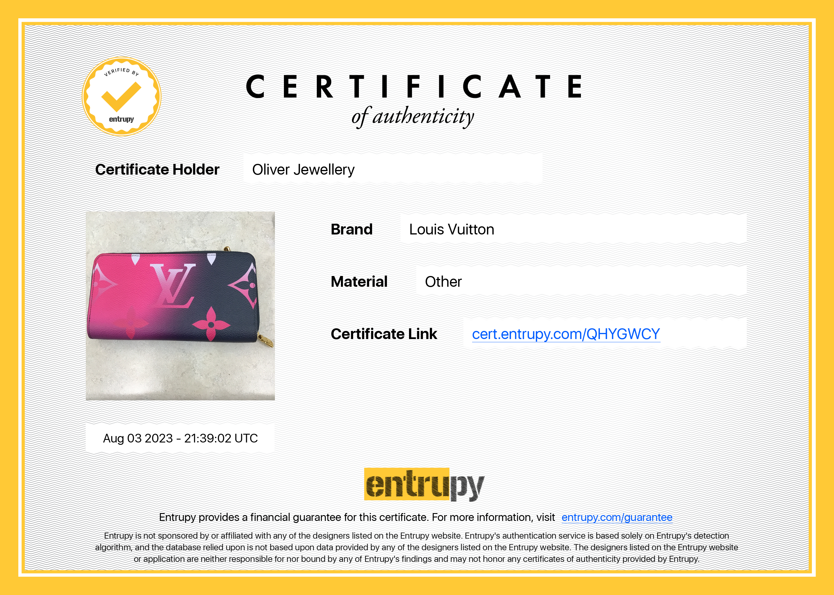 Louis Vuitton Giant Midnight Fuchsia Monogram Spring in the City Zippy Wallet w/ Box