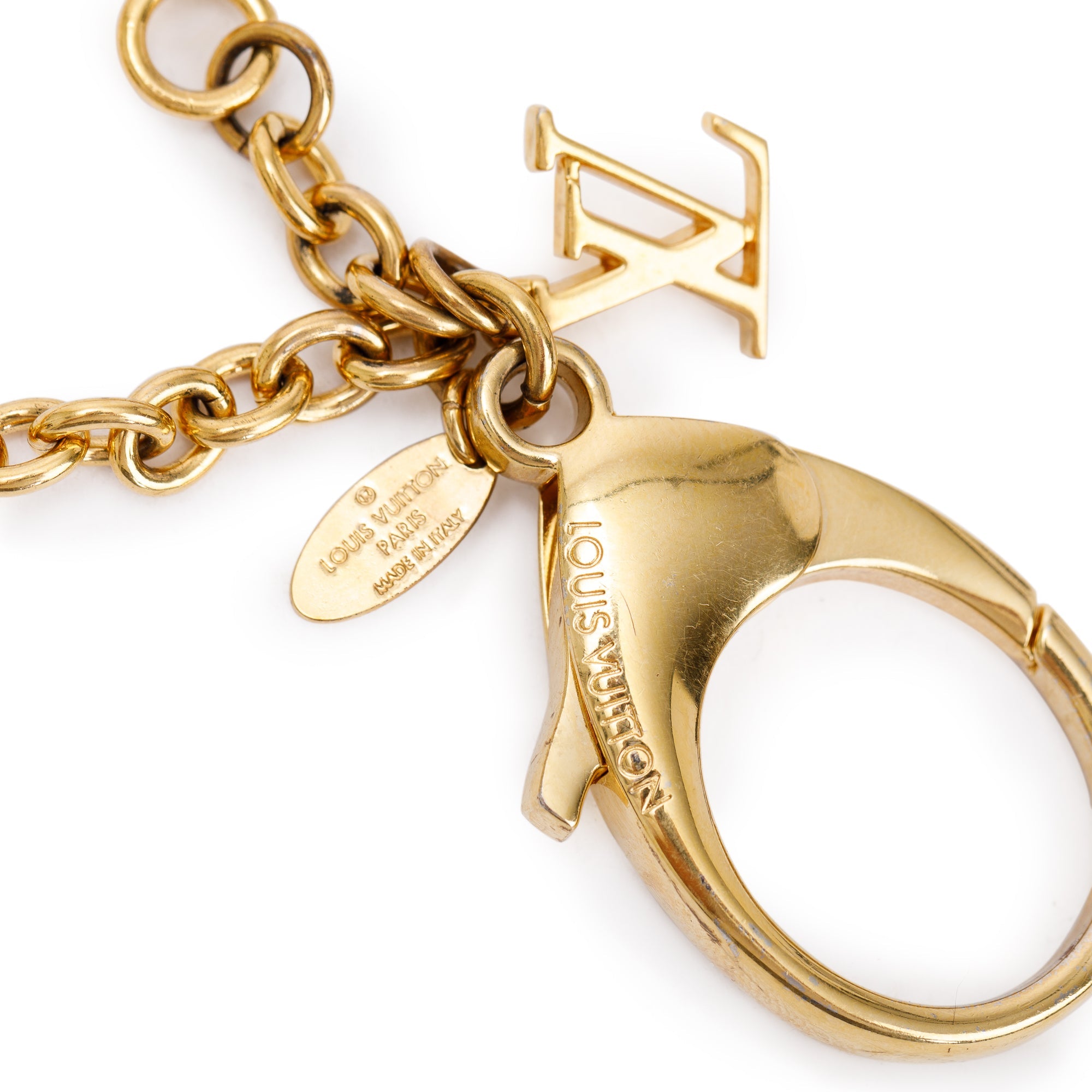 Louis Vuitton Gold-Tone Ivy Bag Charm