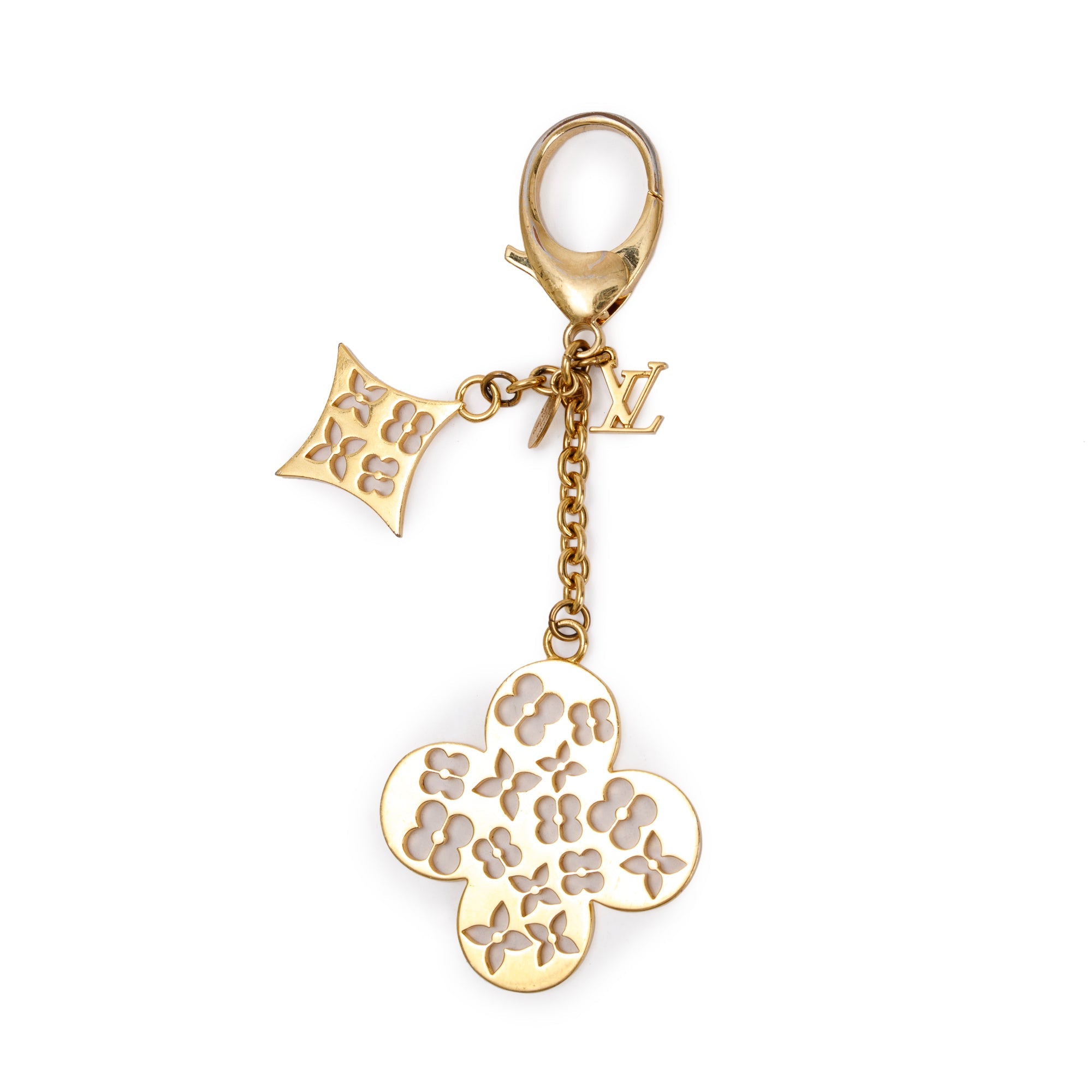 Louis Vuitton Gold-Tone Ivy Bag Charm