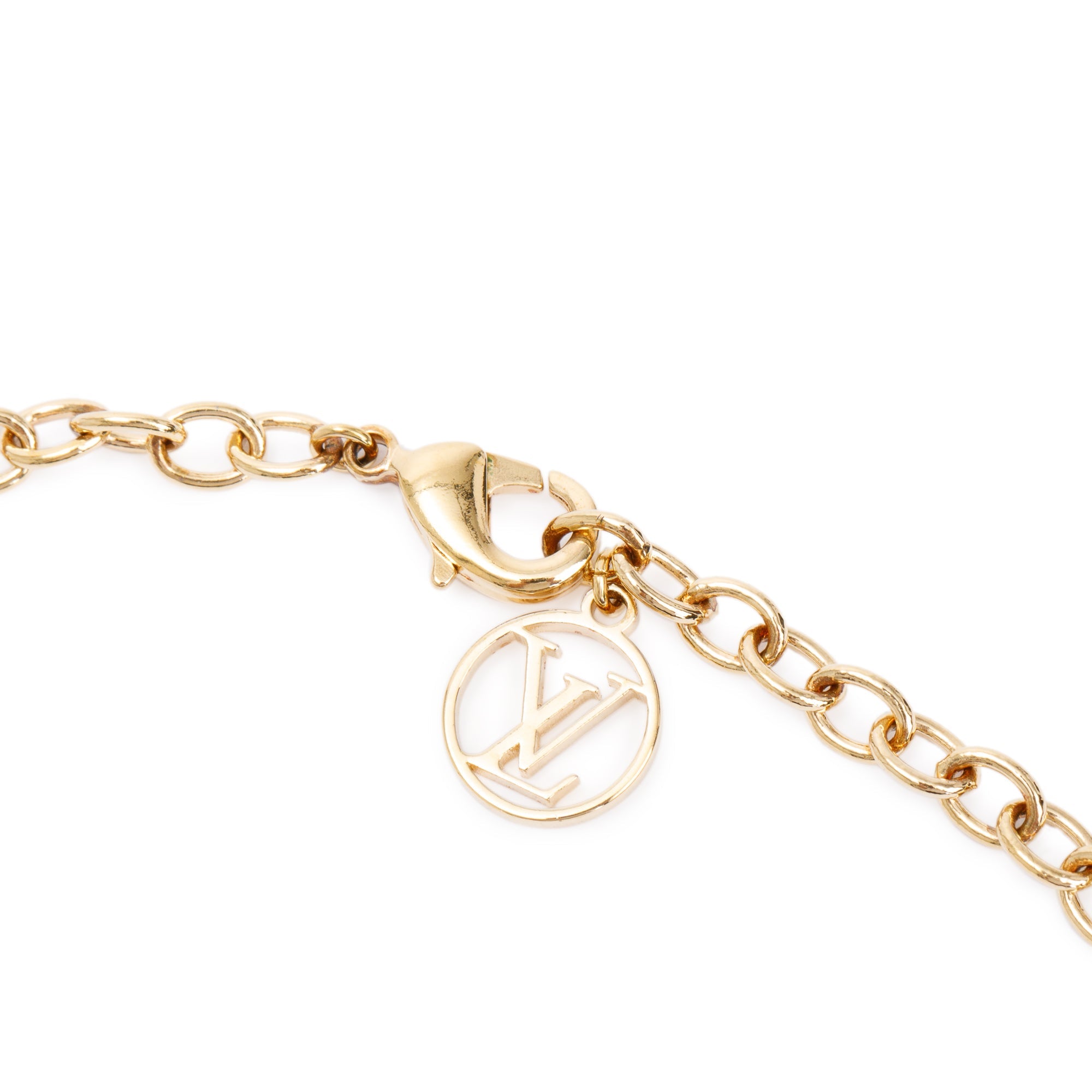 Louis Vuitton Gold-Tone Metal Blooming Supple Necklace