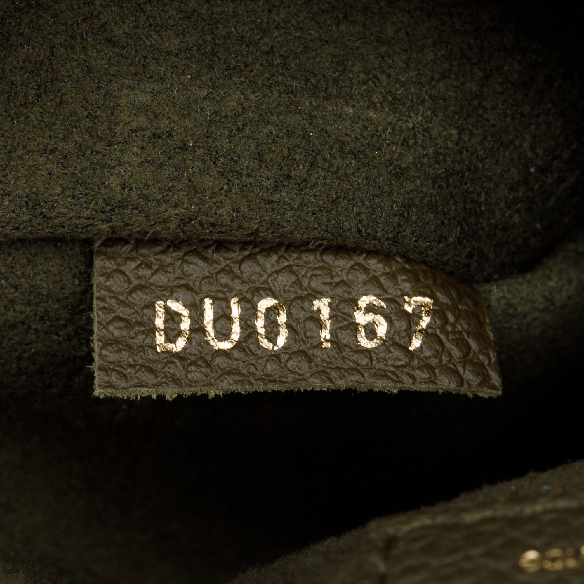 Louis Vuitton Green Monogram Empreinte Leather Junot Shoulder Bag