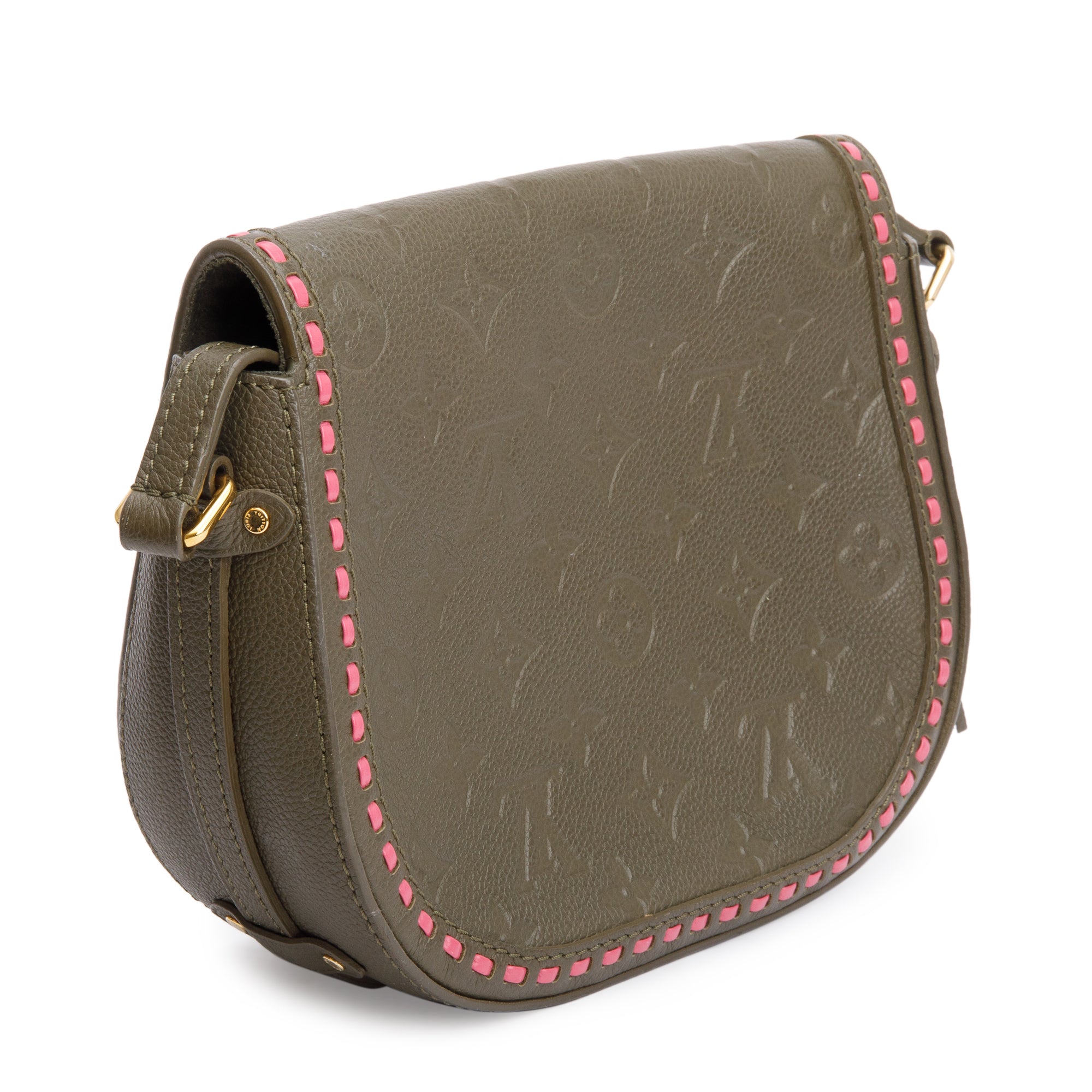 Louis Vuitton Green Monogram Empreinte Leather Junot Shoulder Bag