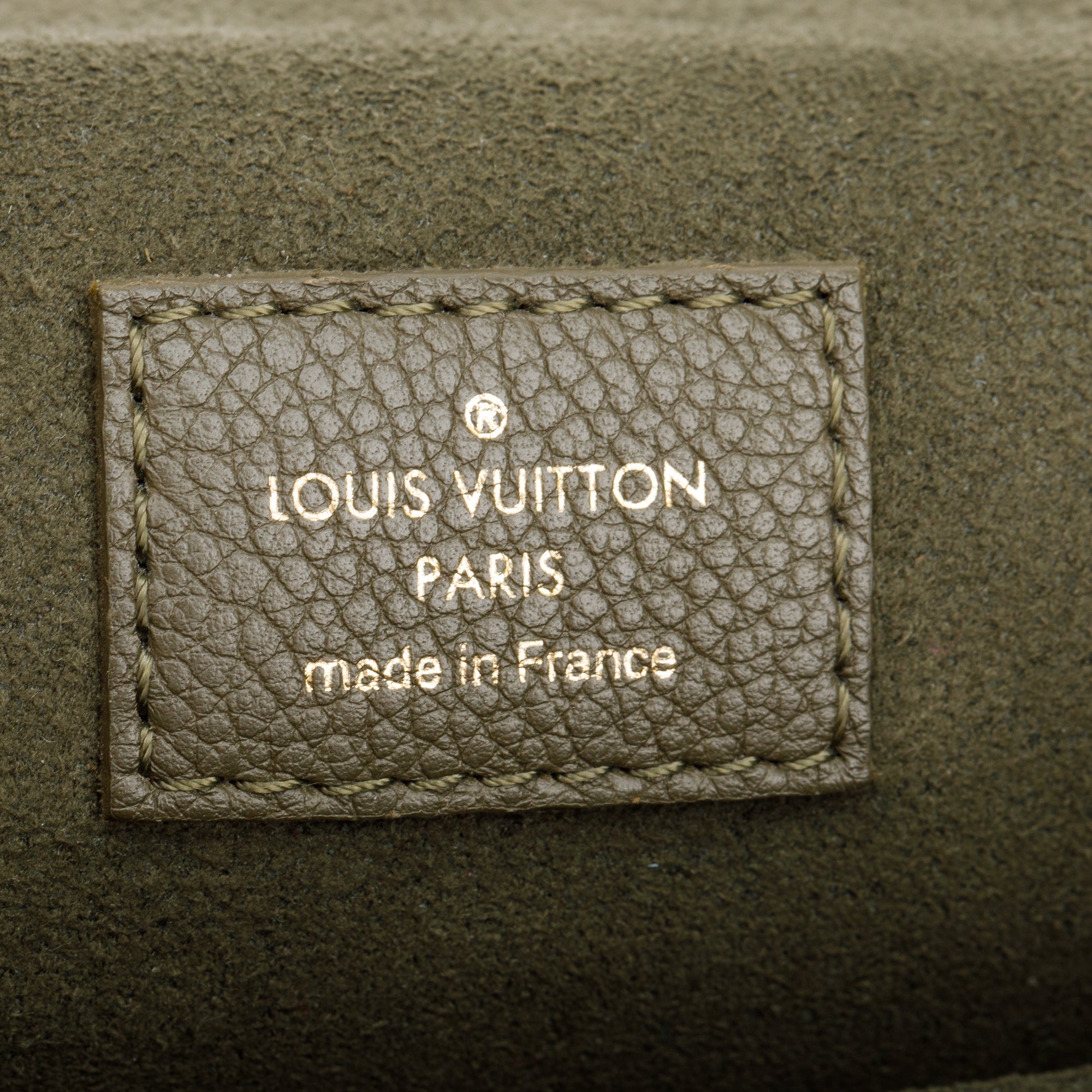 Louis Vuitton Green Monogram Empreinte Leather Junot Shoulder Bag
