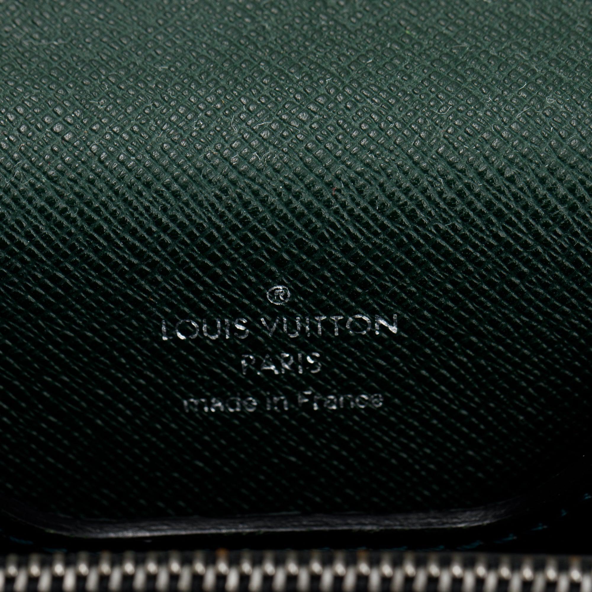 Louis Vuitton Green Taiga Leather Laguito Briefcase