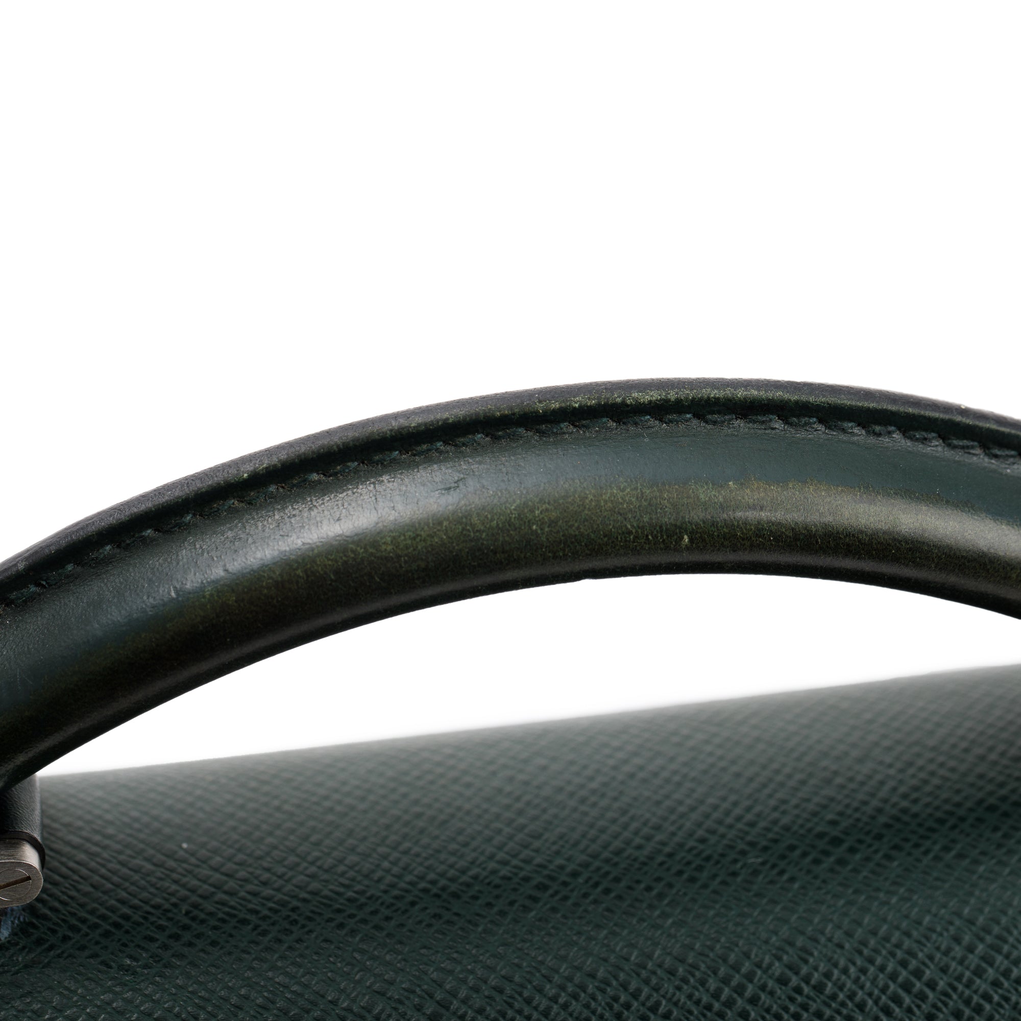 Louis Vuitton Green Taiga Leather Laguito Briefcase