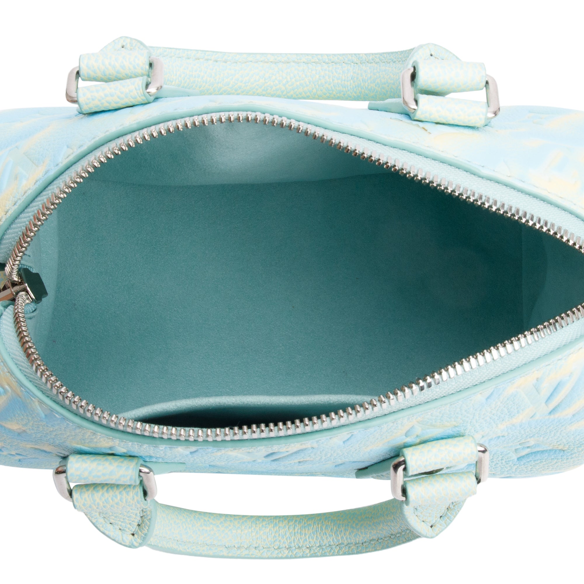 Louis Vuitton Green Tie-Dye Empreinte Monogram Summer Stardust Speedy Bandouliere 20 w/ Strap