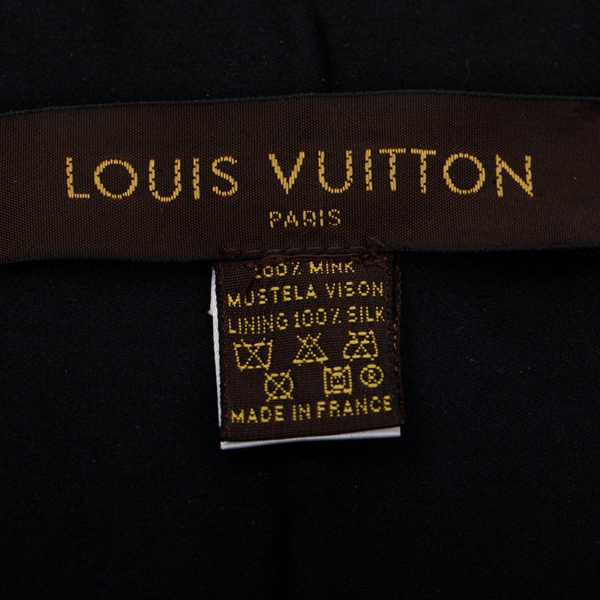 Louis Vuitton Grey Mink Monogram Scarf