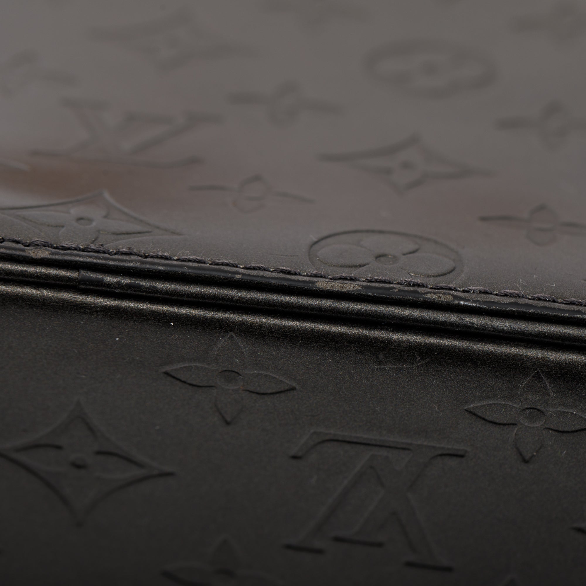 Louis Vuitton Grey Monogram Mat Stockton Tote