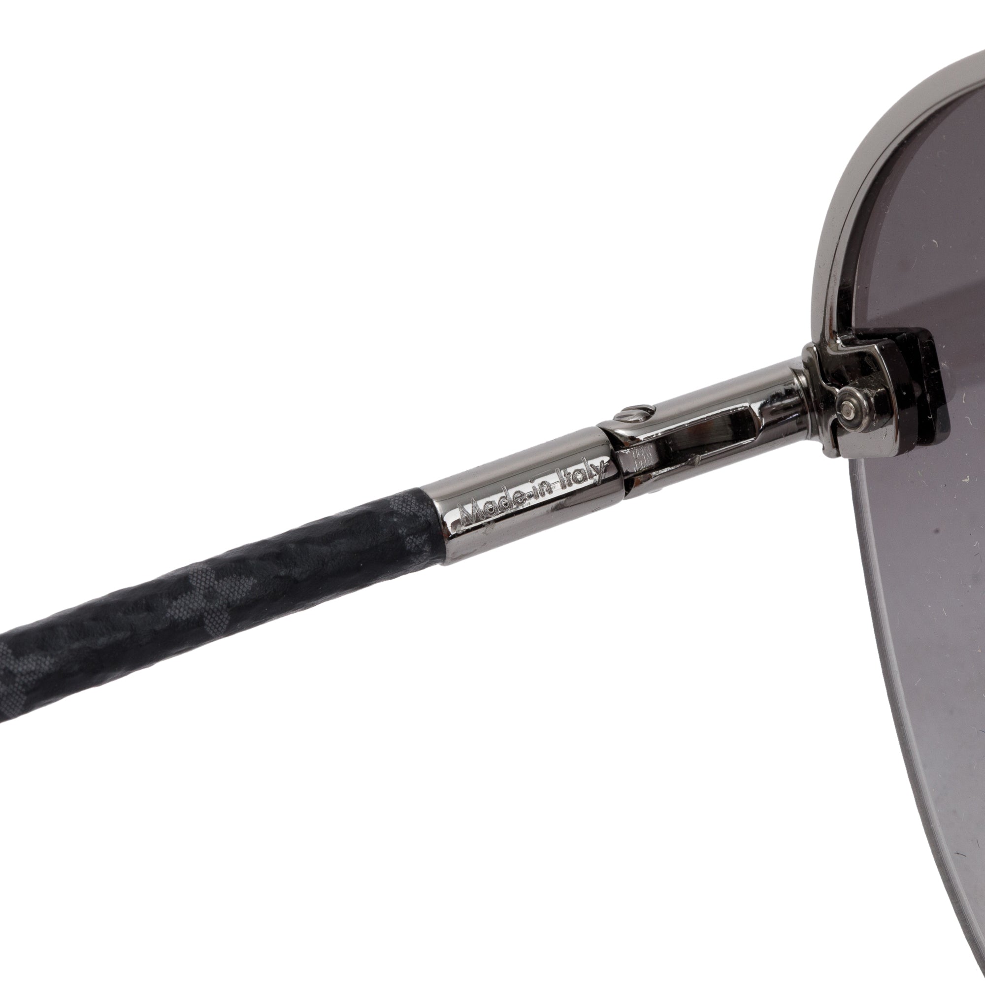 Louis Vuitton Gunmetal Clockwise Canvas Sunglasses